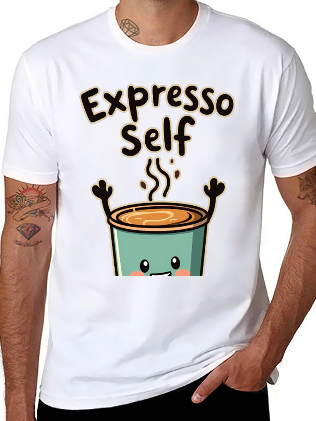 Black Expresso Self T-Shirt view 8