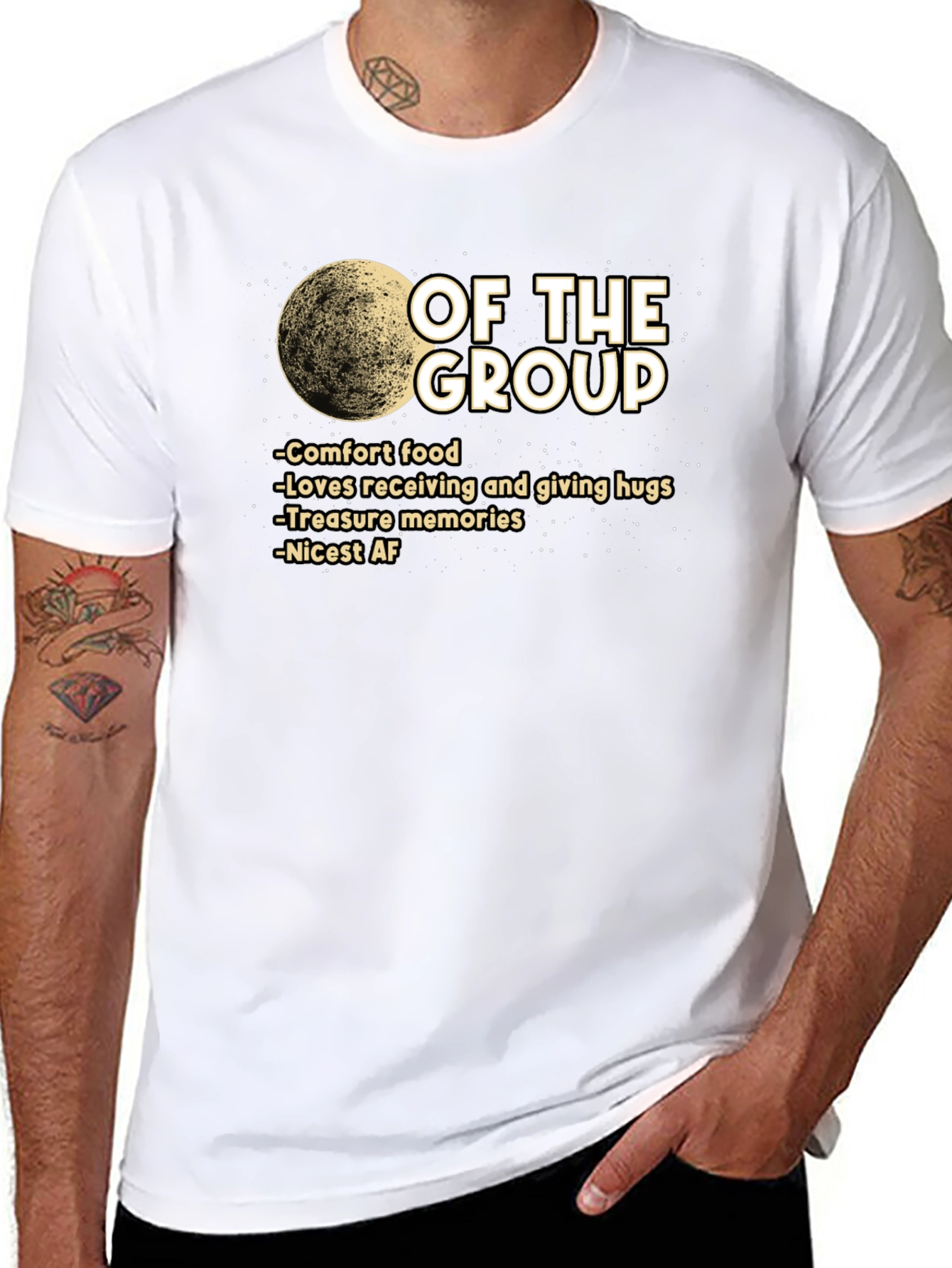Black Moon of the Group Comfort T-Shirt view 8