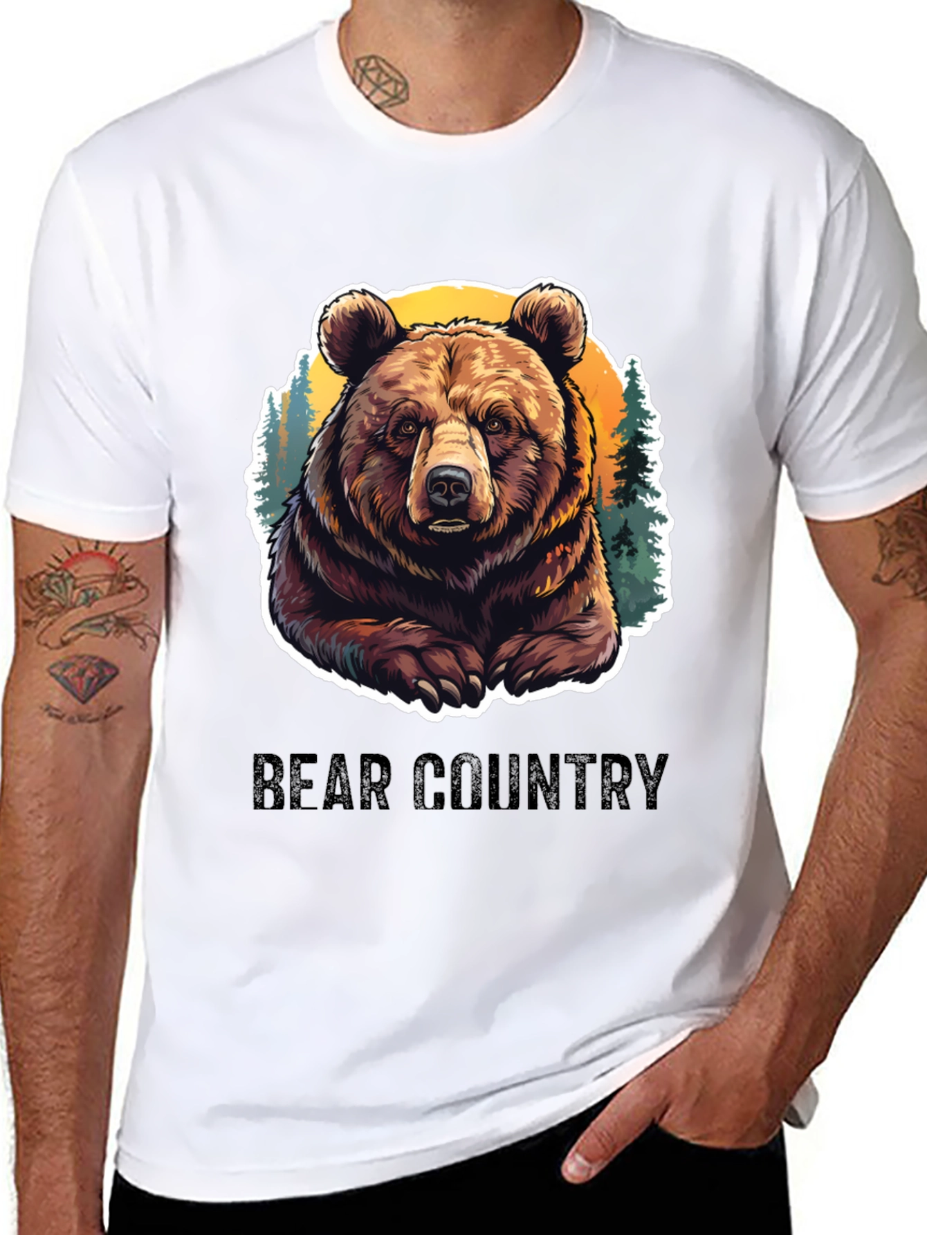 Black Bear Country Graphic Tee view 8