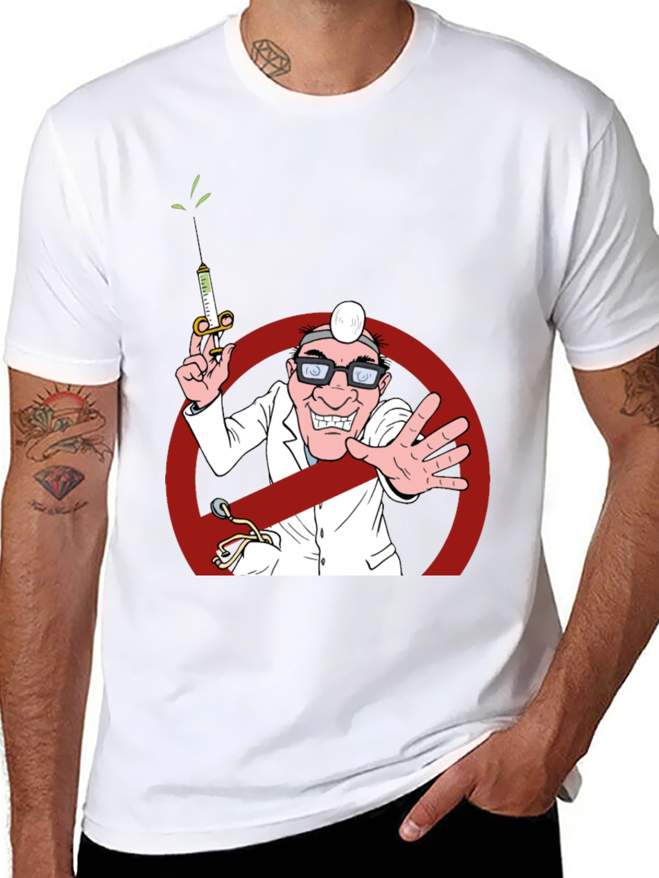 Black No More Doctors Graphic Tee view 8