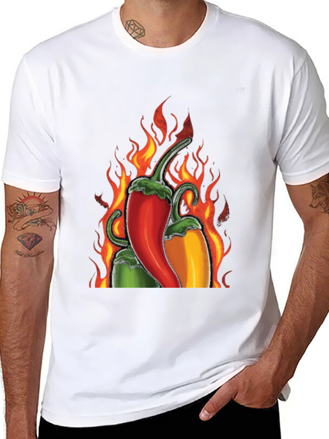 Spicy Pepper T-Shirt - Hot & Trendy! - 8