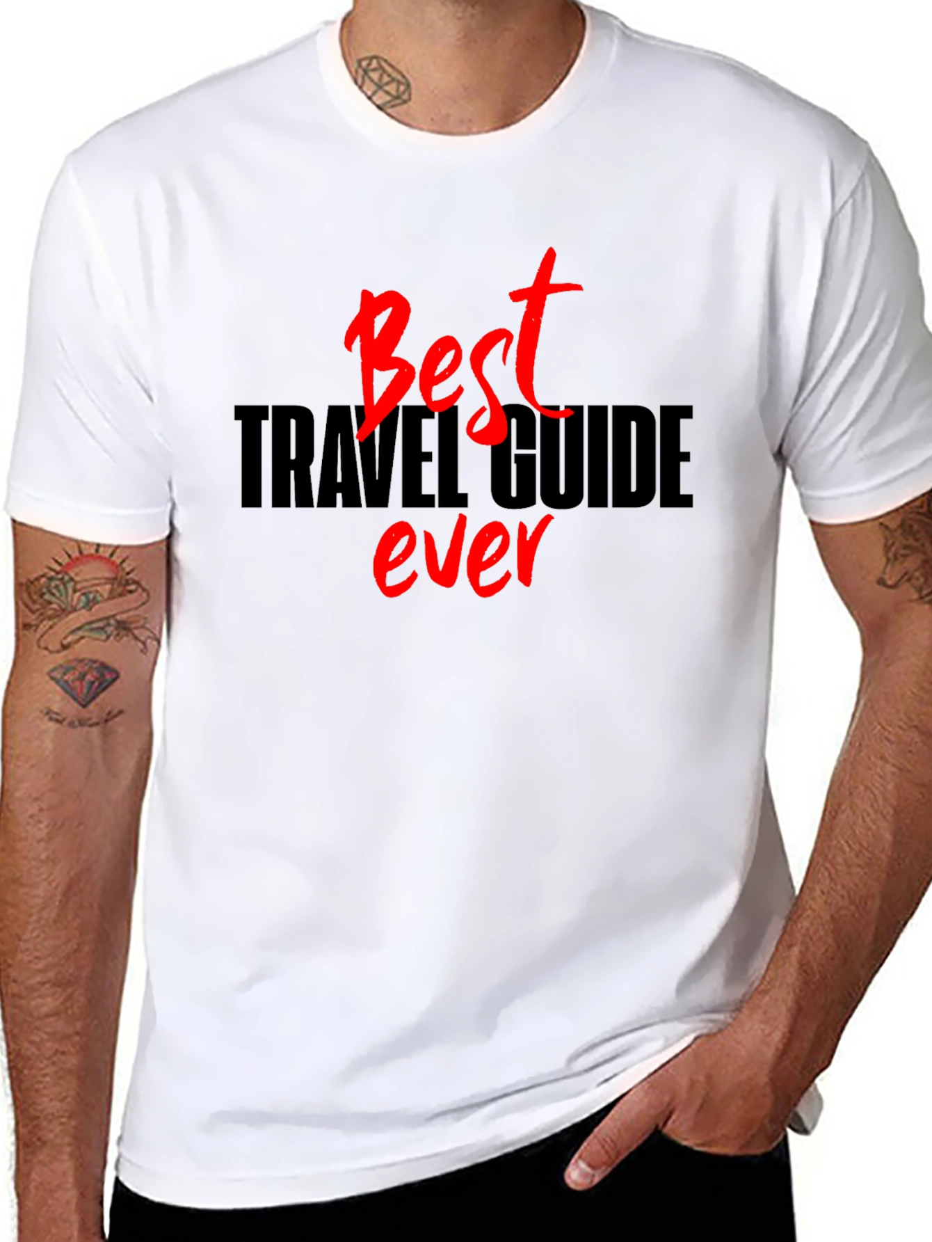 Best Travel Guide Ever T-Shirt - 8