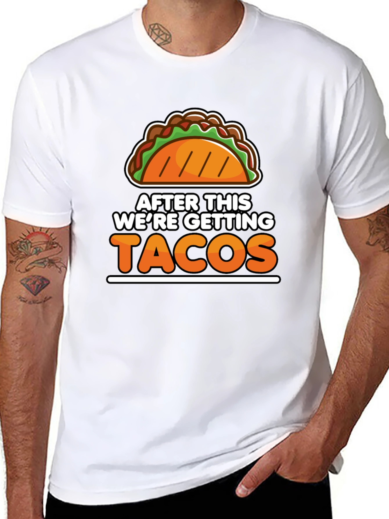 Black Tacos Graphic Tee - After This We're Getting Tacos view 8
