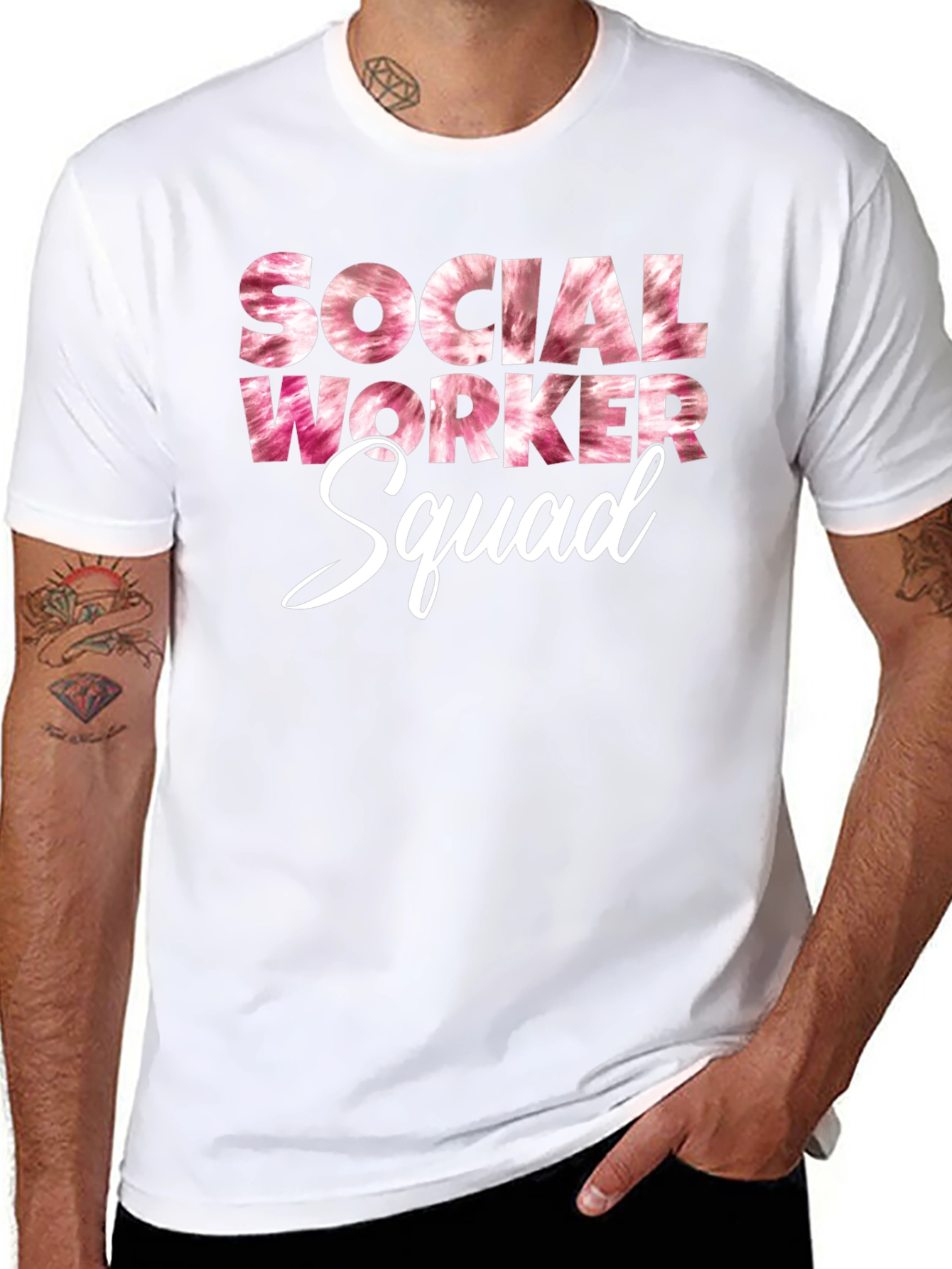 Social Worker Squad Graphic T-Shirt - 8