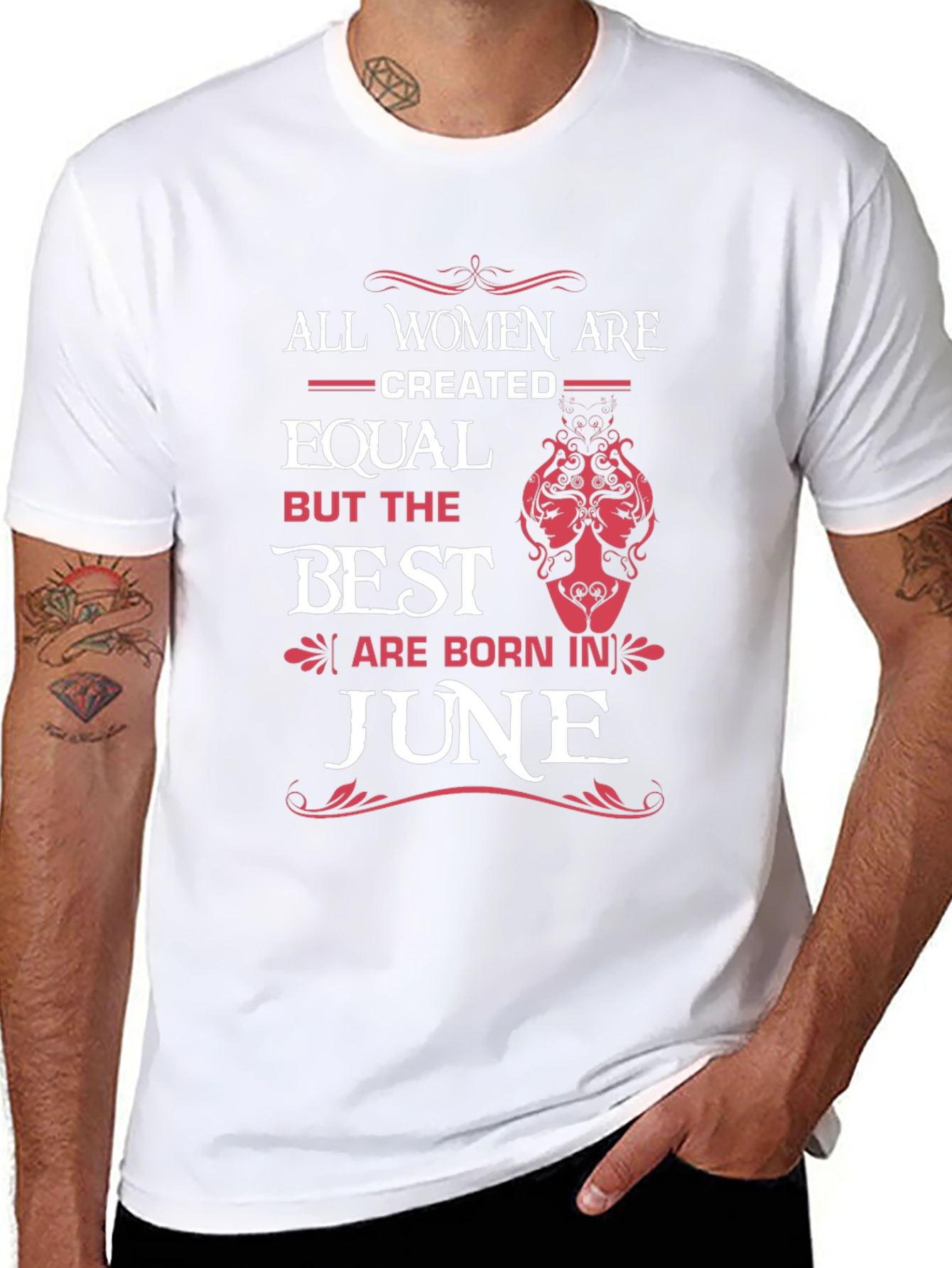 Black Women Born in June T-Shirt - Best Women view 8