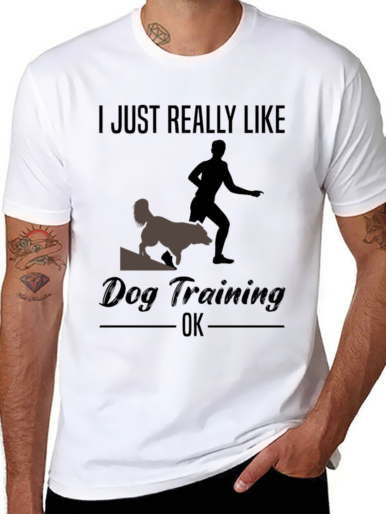 Black Dog Training Graphic Tee - "I Just Really Like..." view 8