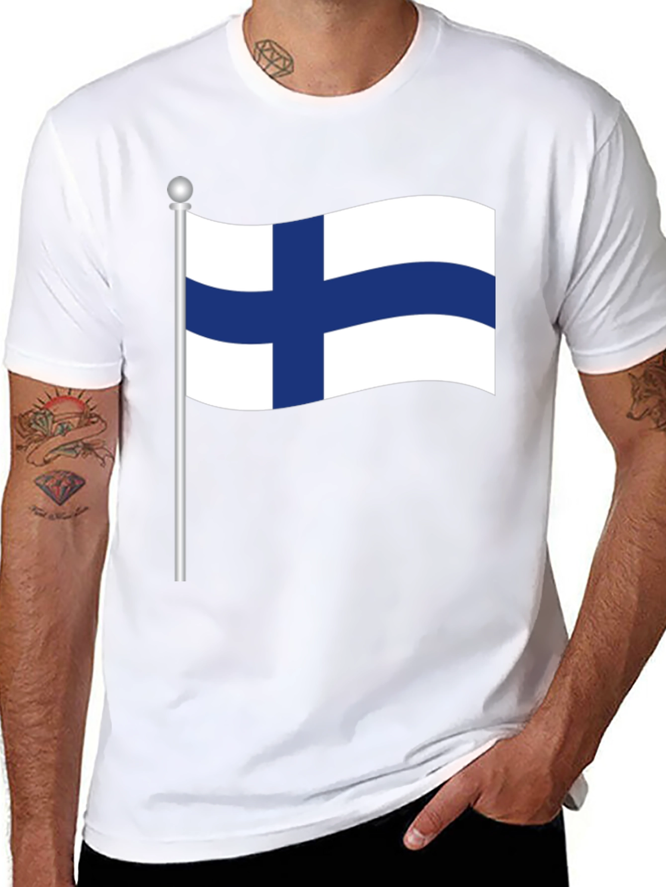 Finland Flag T-Shirt - Show Your Pride - 8