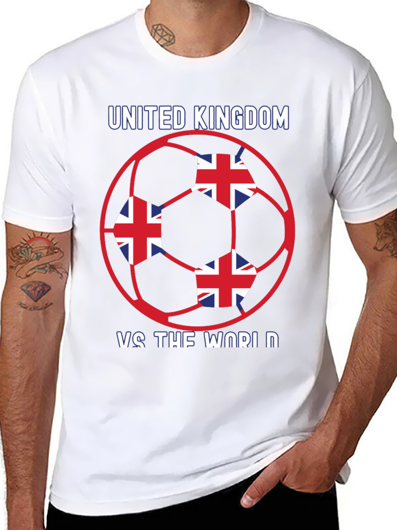 United Kingdom vs The World T-Shirt - 8