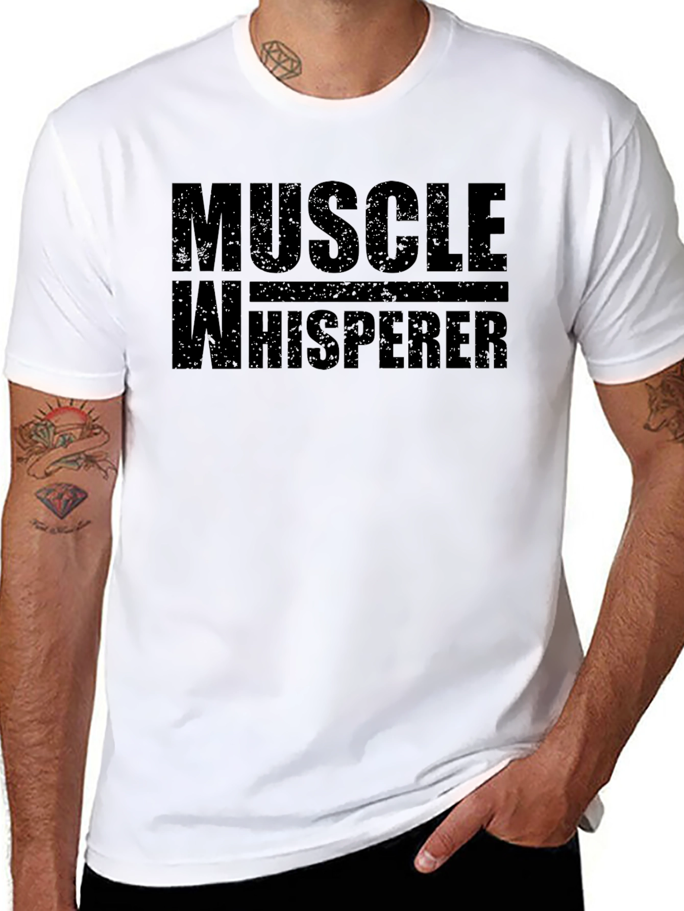 Muscle Whisperer Graphic Tee - 8