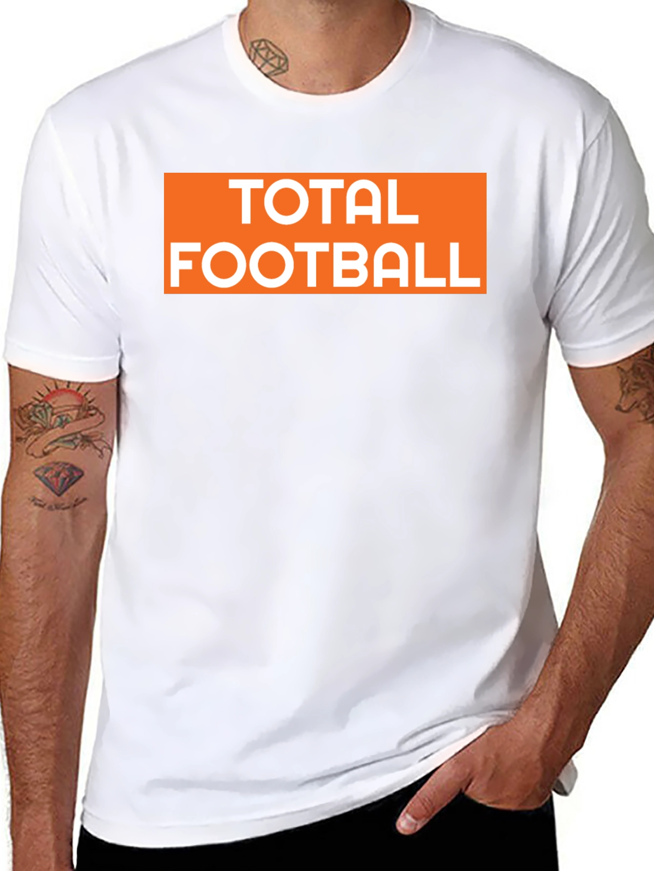 Black Total Football Graphic Tee - Black T-Shirt view 8
