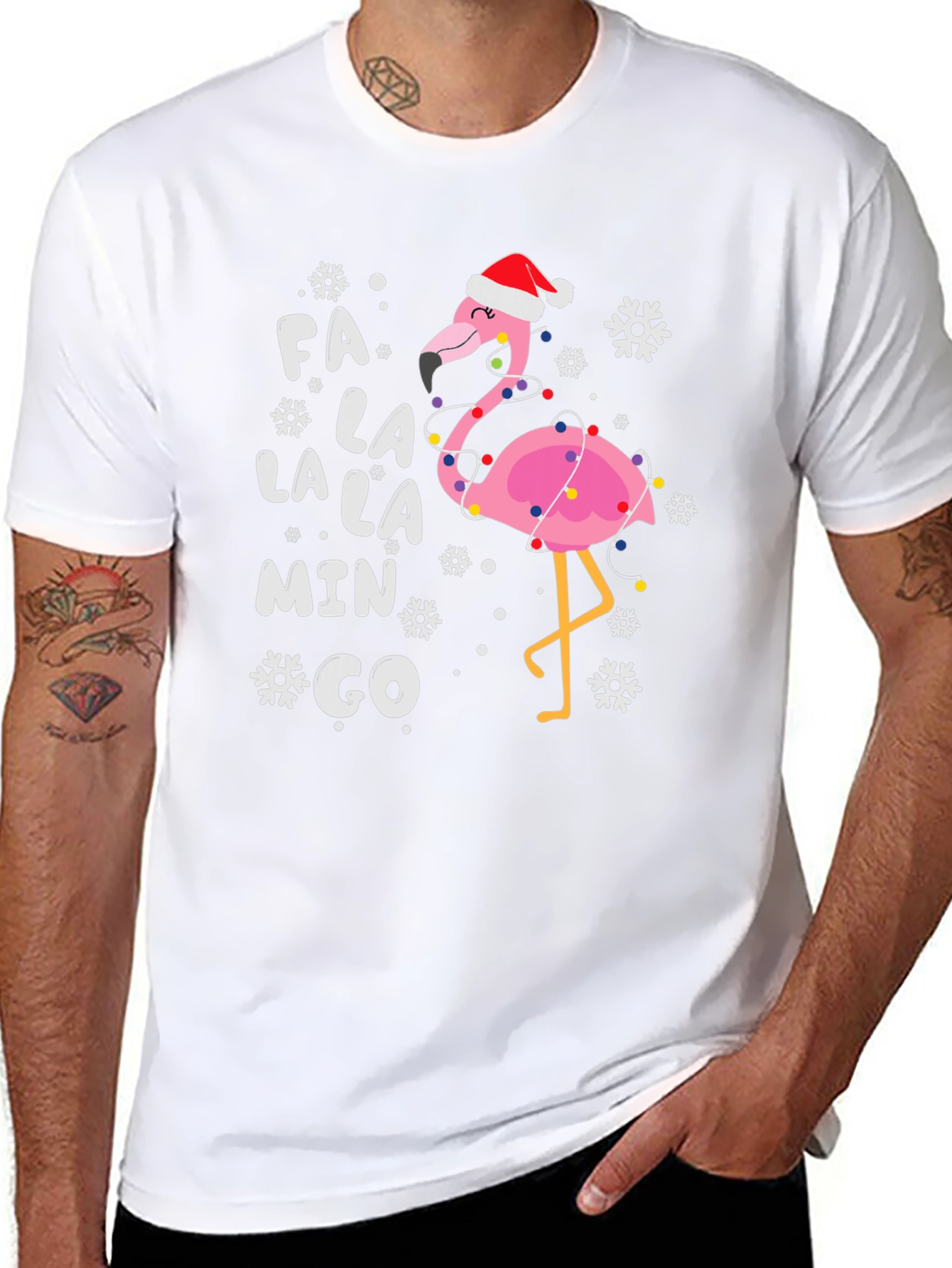 Fa La La Mingo Christmas T-Shirt - 8