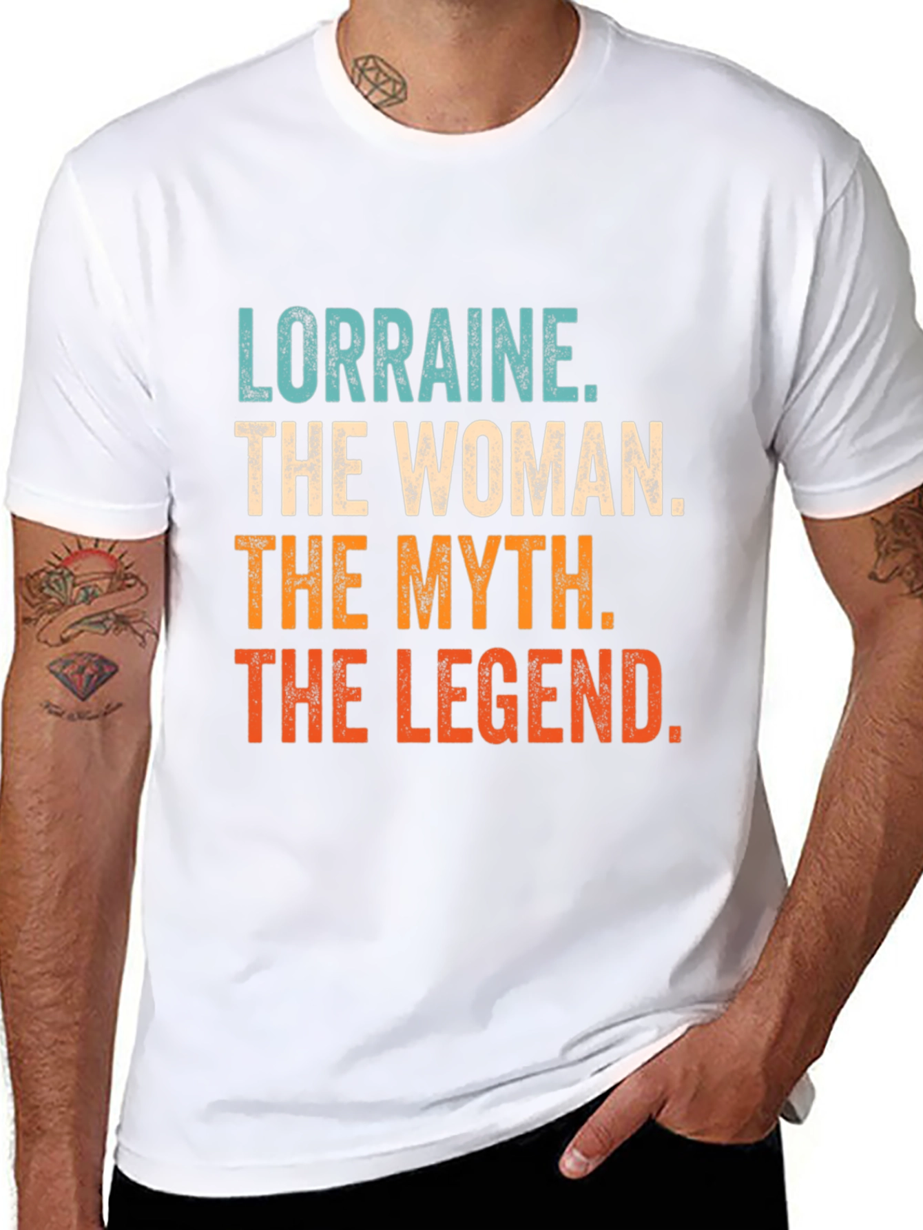 Black Lorraine: The Woman, The Myth, The Legend T-Shirt view 8