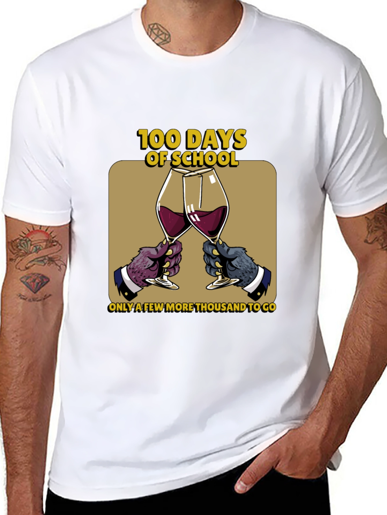 100 Days of School T-Shirt - 8