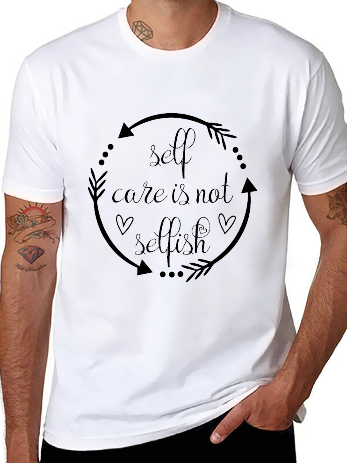 Self Care Tee - Unisex Graphic T-Shirt - 8