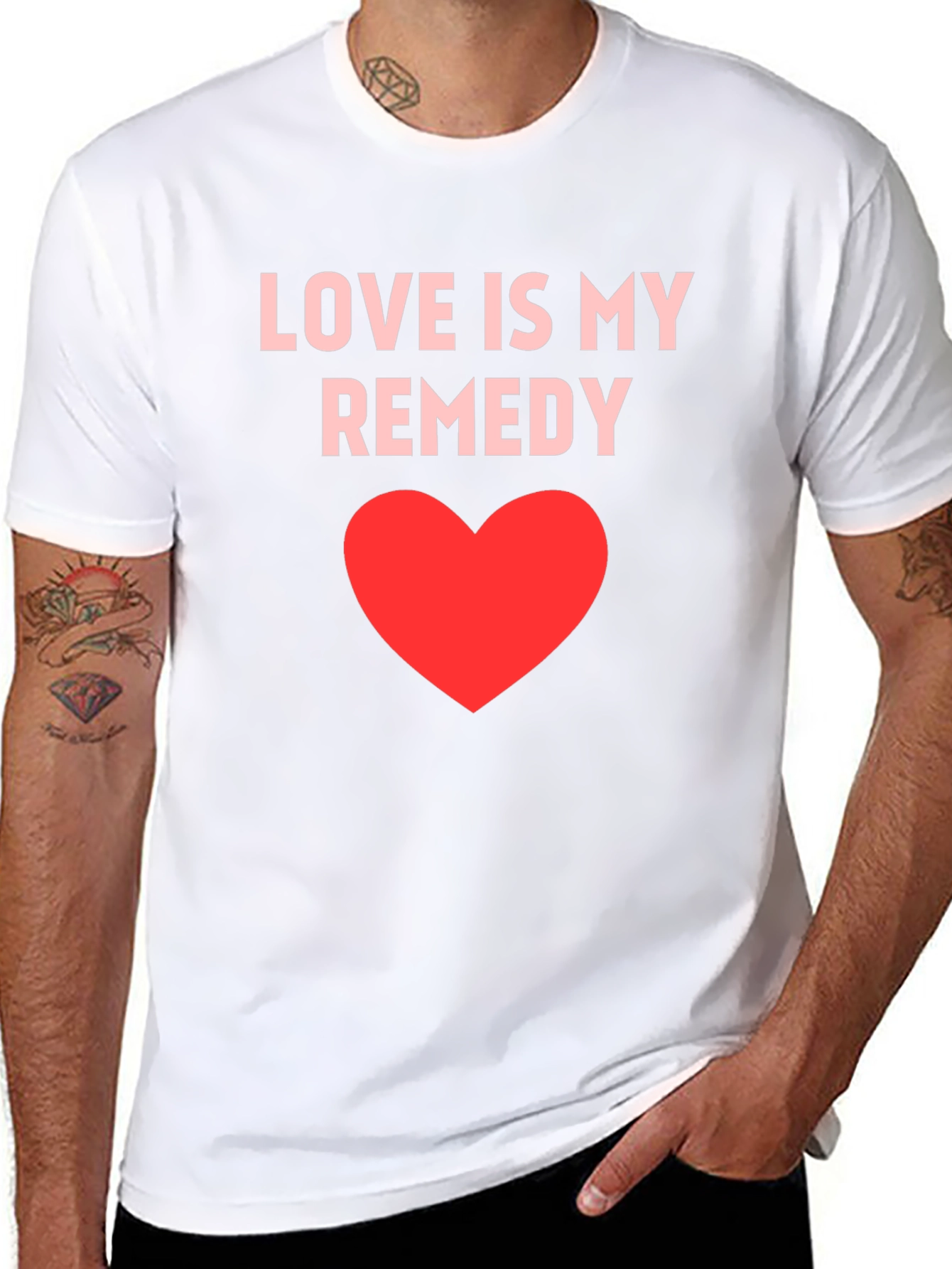 Black Love Is My Remedy - Graphic T-Shirt view 8
