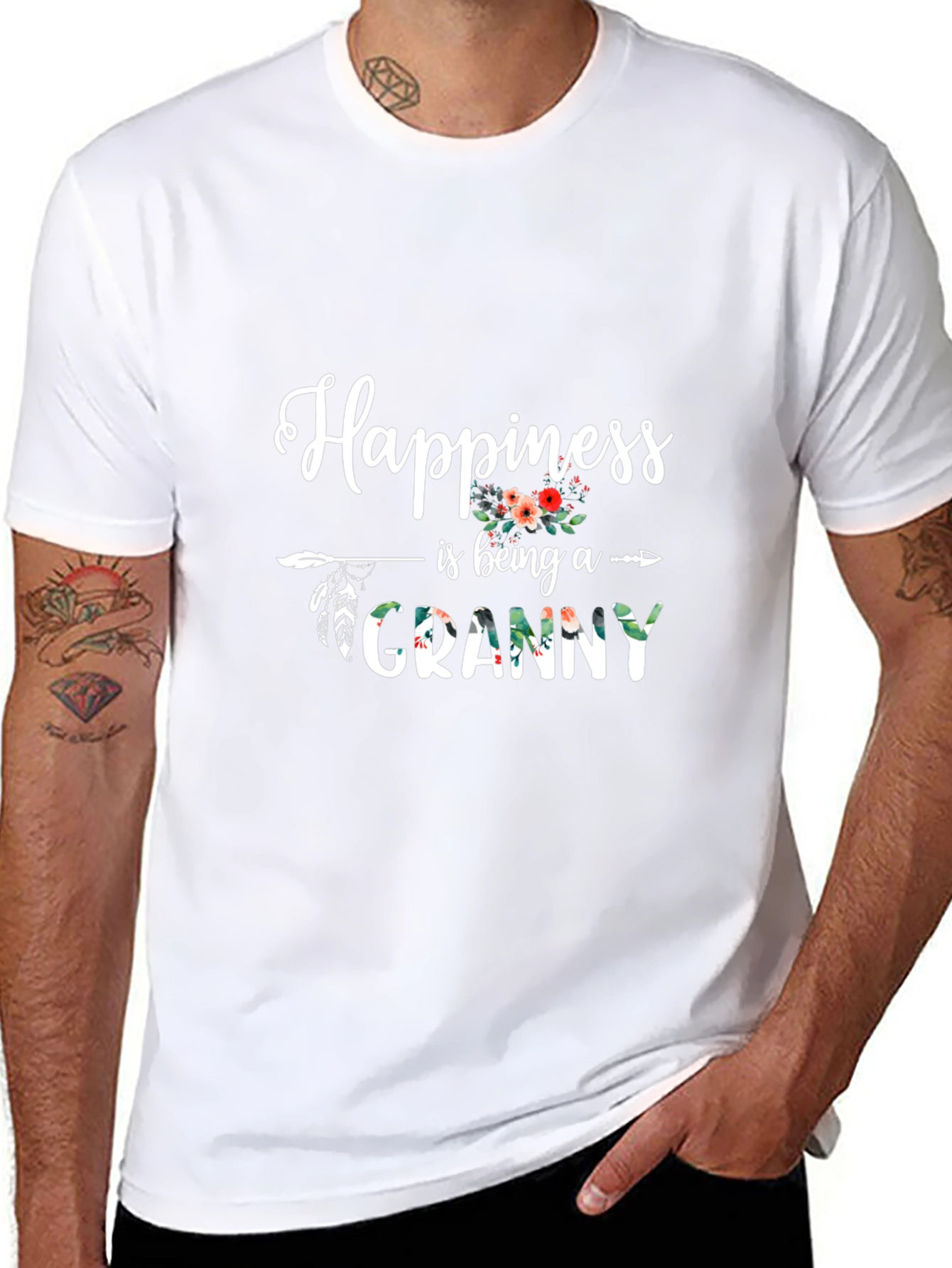 Happiness is being a Granny T-Shirt - 8