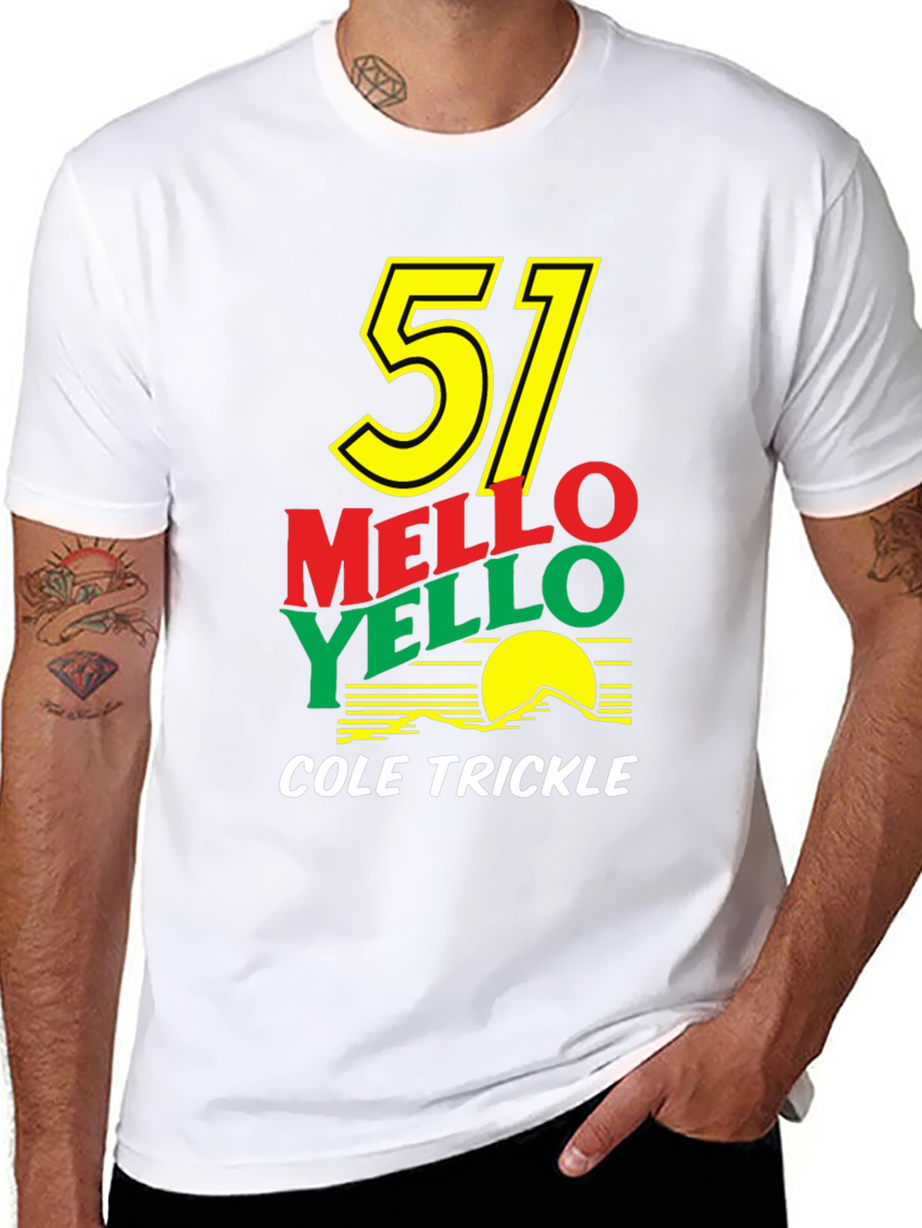 Black Cole Trickle Mello Yello 51 T-Shirt view 8