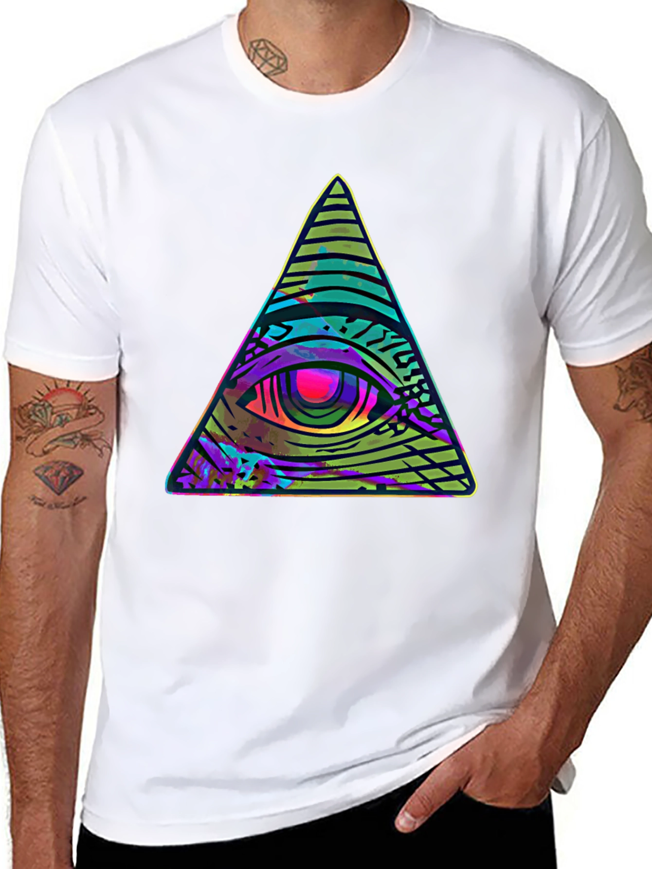 Black Eye of Providence Graphic Tee view 8