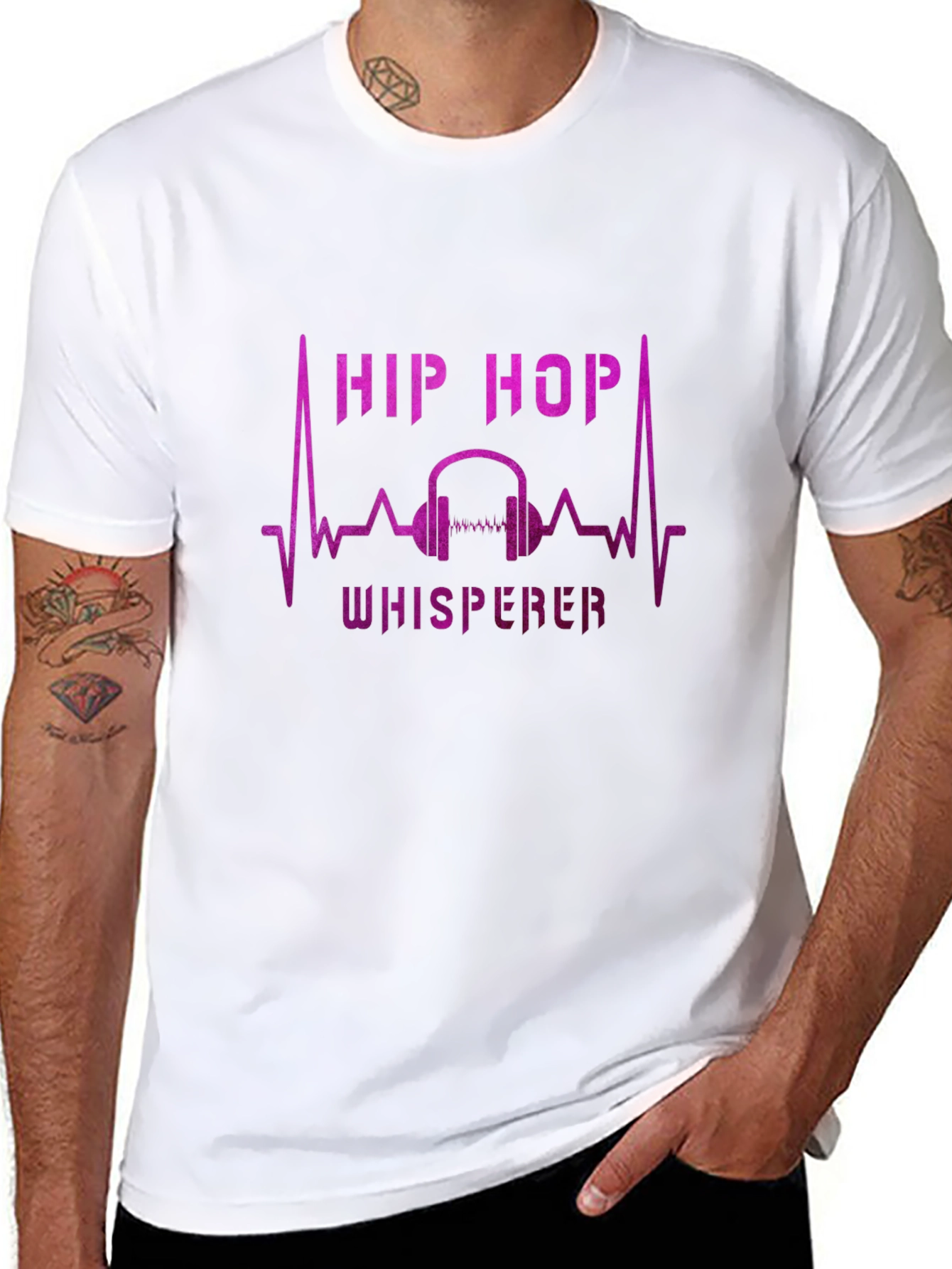 Hip Hop Whisperer Graphic Tee - 8