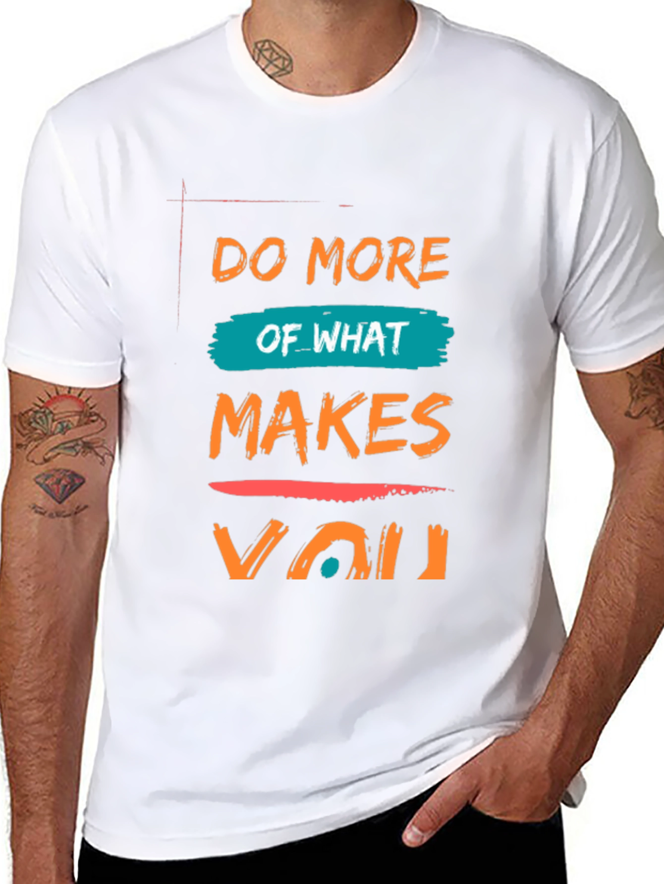 Black Do More Of What Makes You T-Shirt view 8