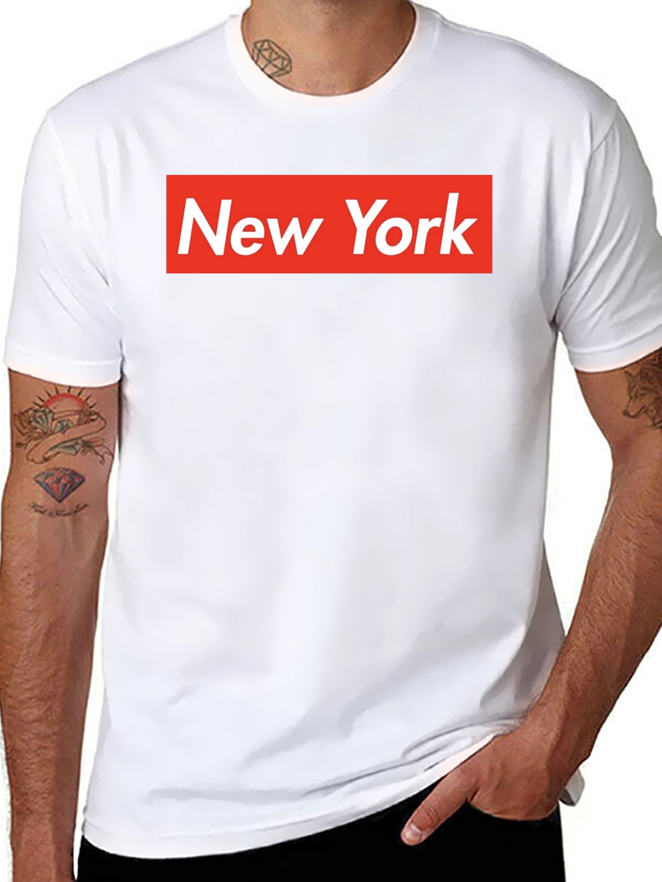Black New York Graphic Tee - Stylish City Pride view 8