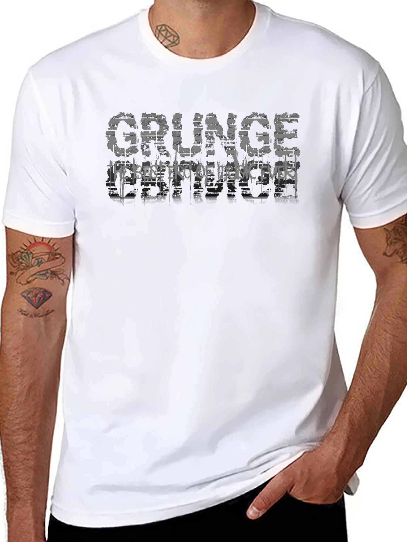 Grunge Music Era T-Shirt - 8