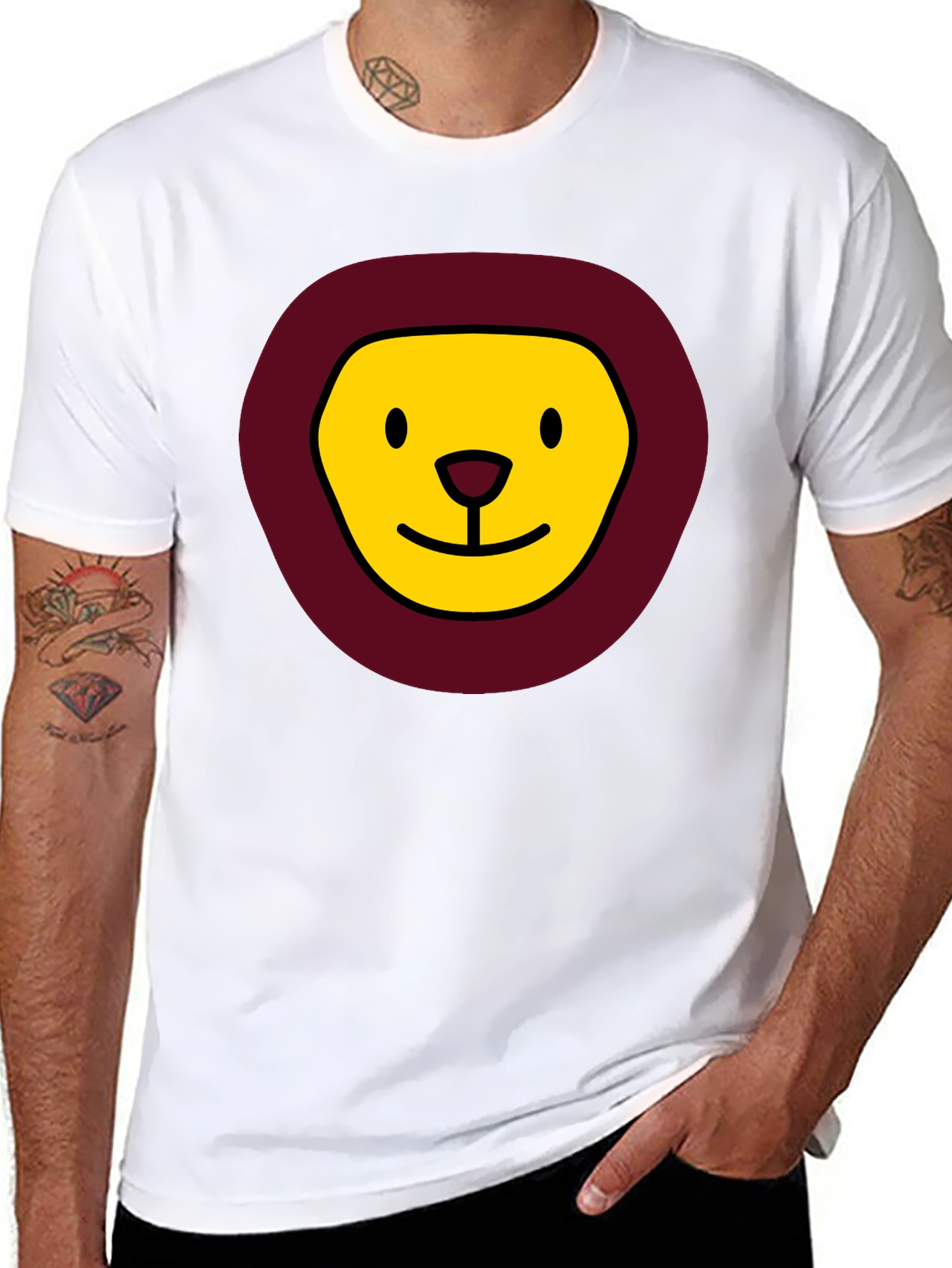 Black Lion Graphic Tee - Bold & Fun! view 8