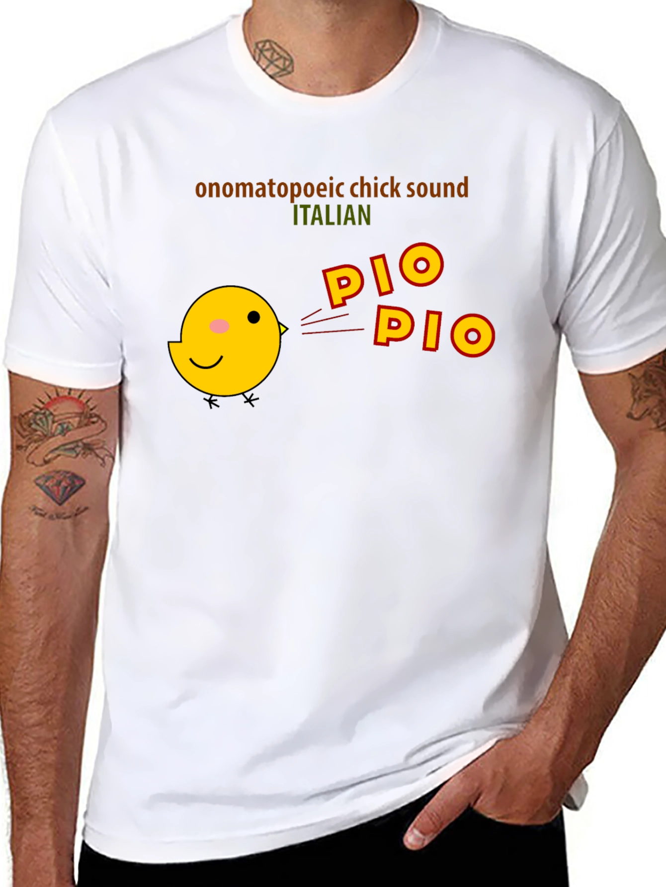 Black Pio Pio Chick Sound T-Shirt view 8