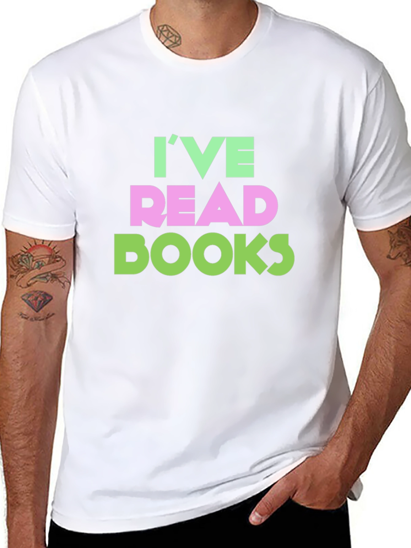 Black I've Read Books Graphic Tee view 8