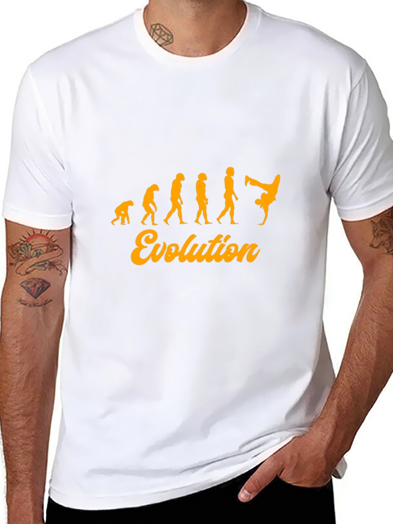 Black Evolution of Dance Black T-Shirt view 8