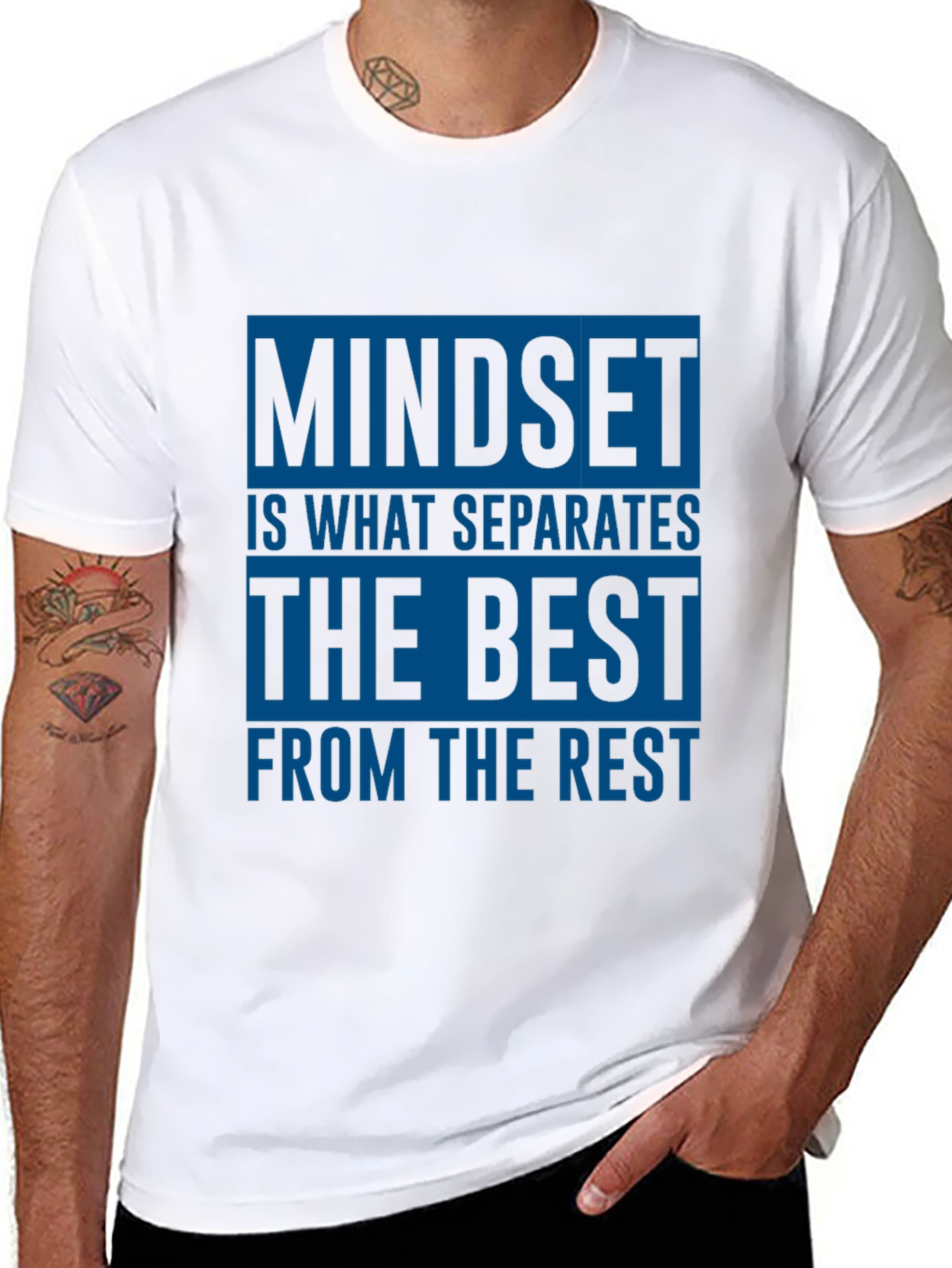 Black Mindset T-Shirt - Separates the Best From the Rest view 8