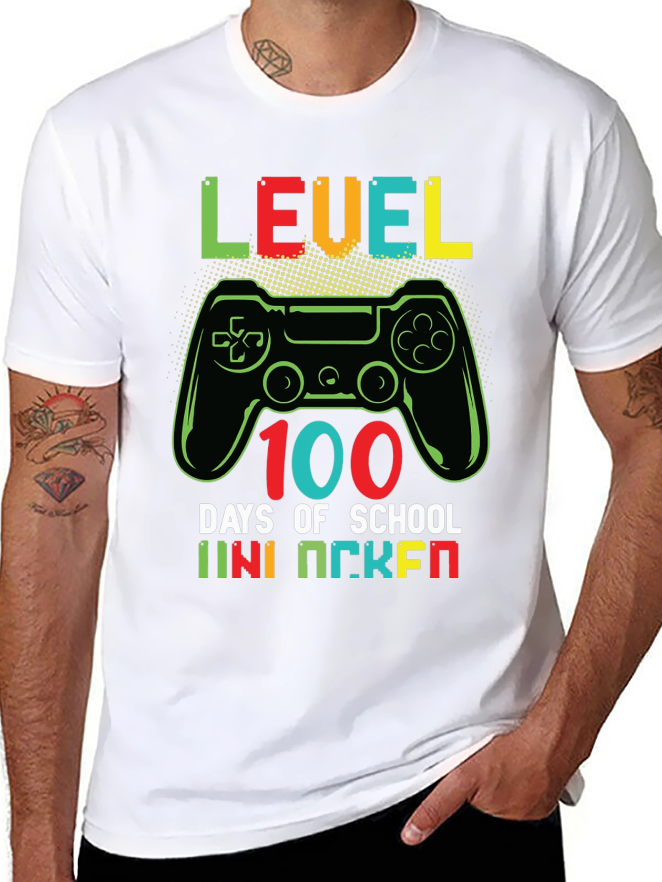 Level 100 Days of School T-Shirt - 8
