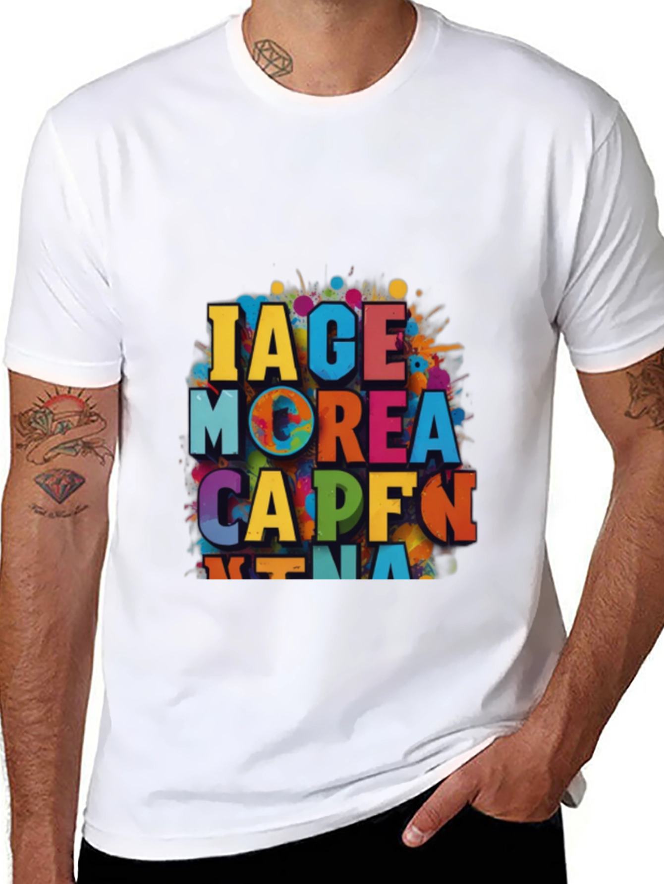 Black IACE MOREA CAPFN KTNA Graphic Tee view 8