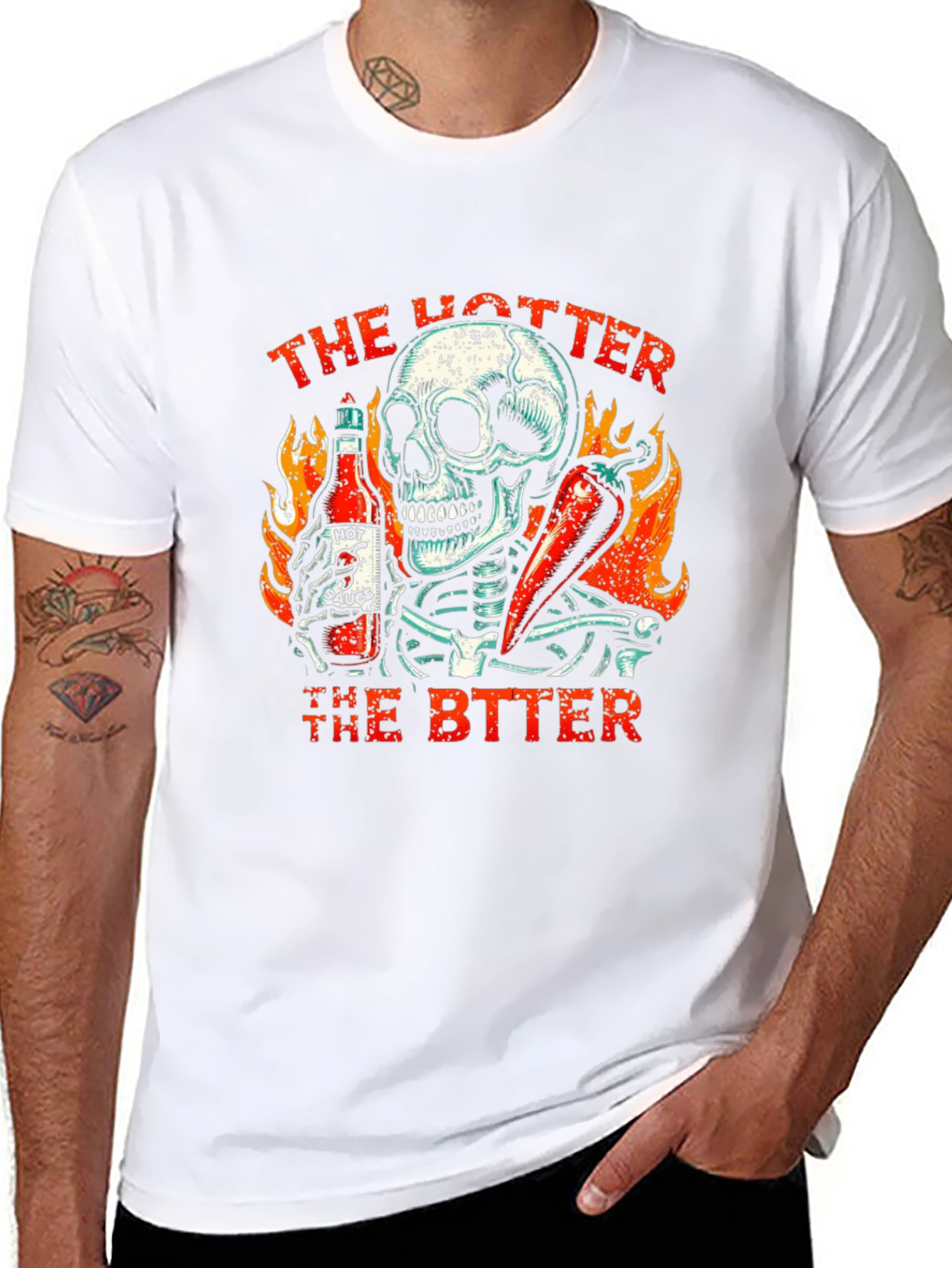 The Hotter the Bitter Graphic Tee - 8