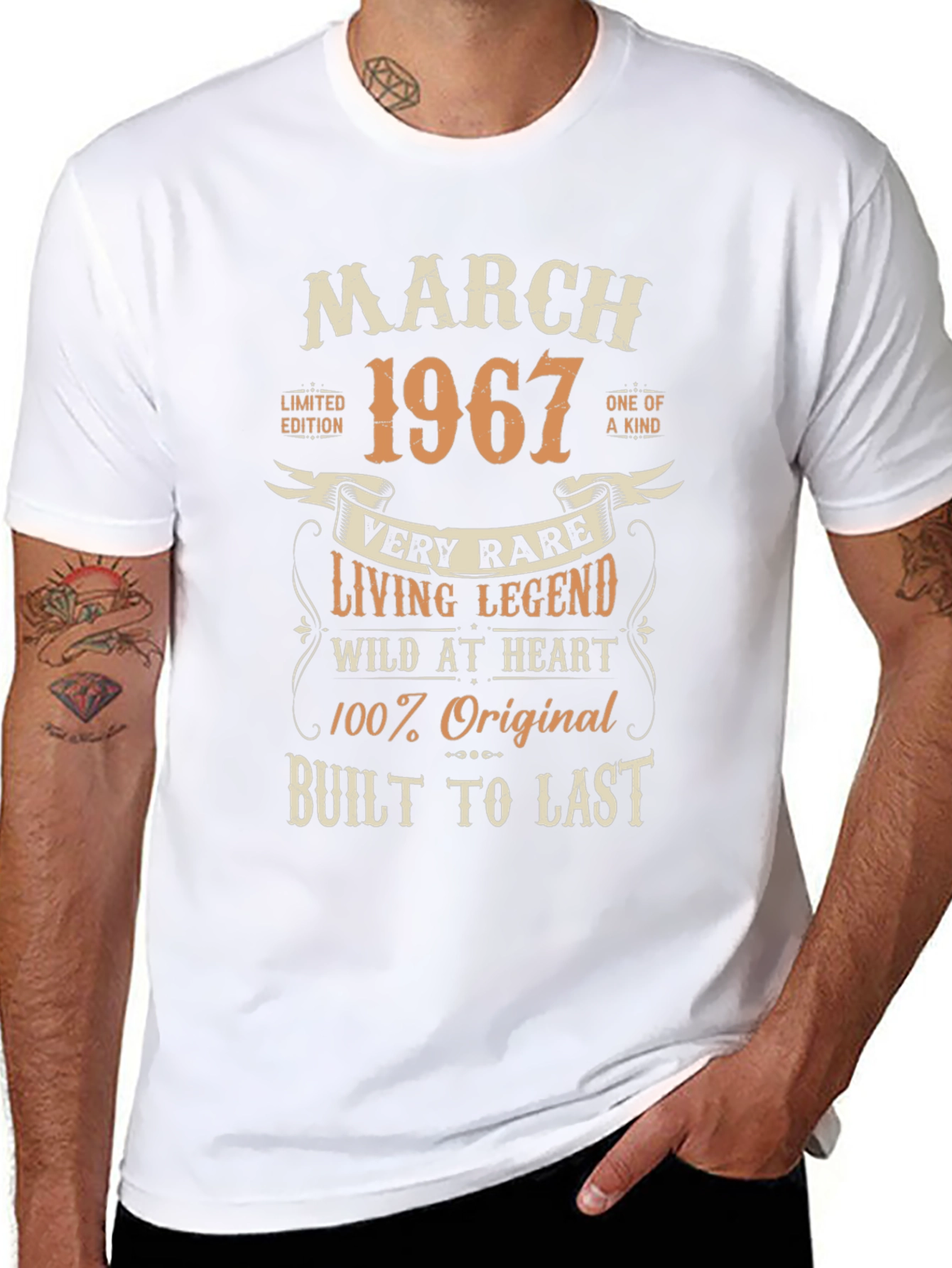 Black March 1967 Limited Edition Legend T-Shirt view 8