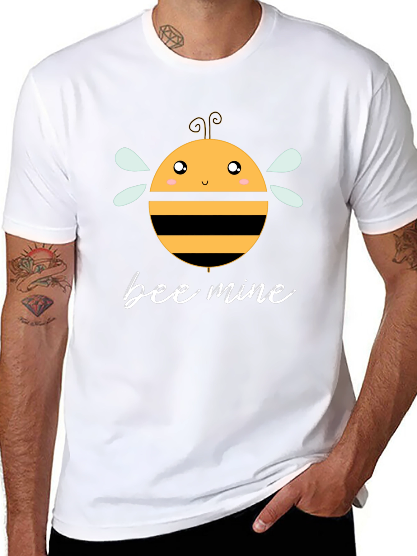 Black Bee Mine Graphic Tee view 8