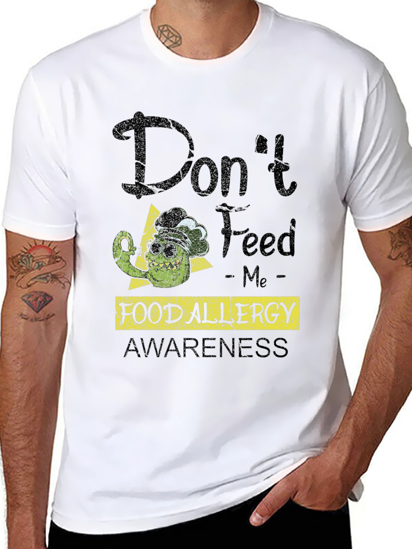 Food Allergy Awareness Graphic Tee - 8