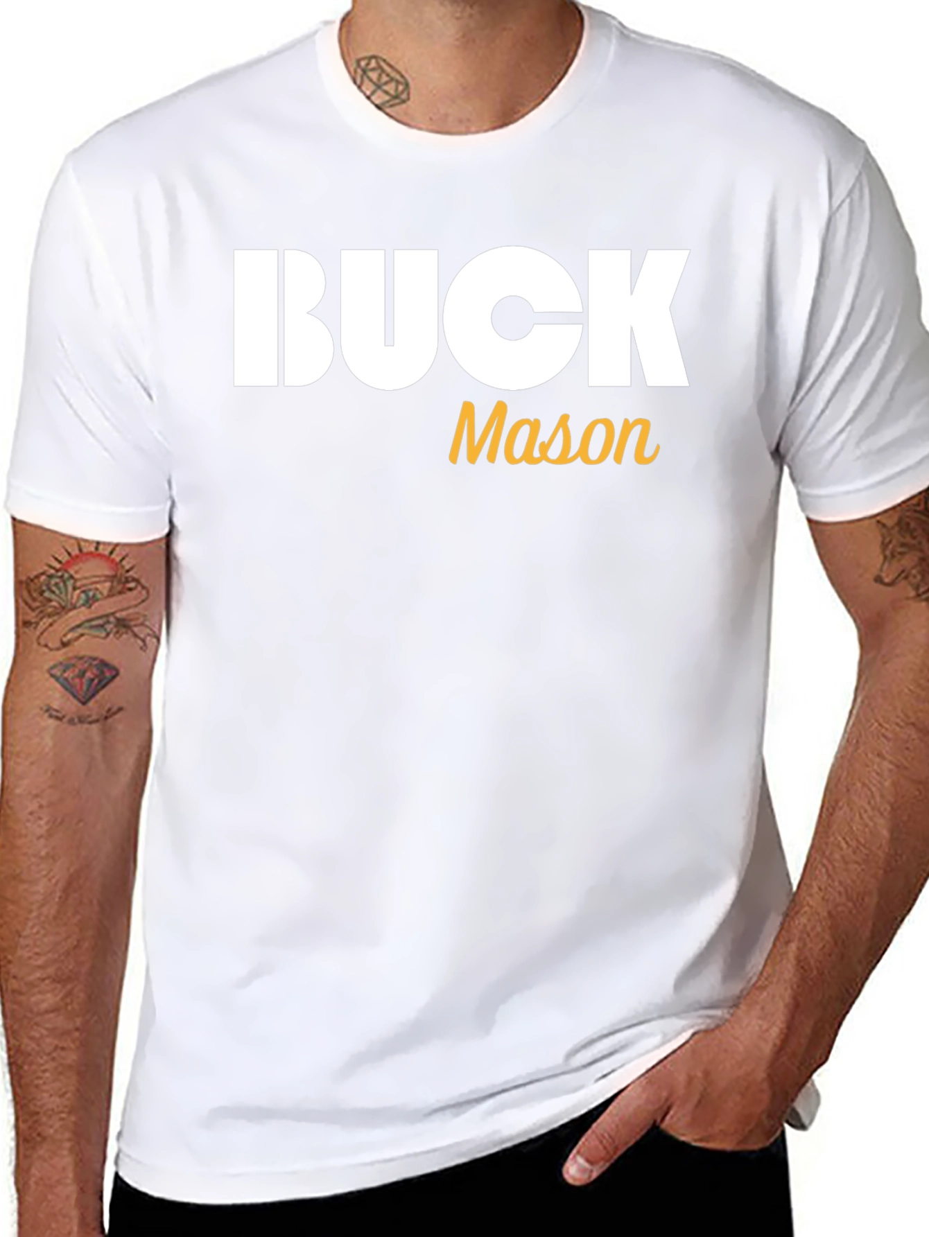Black Buck Mason Graphic T-Shirt - Casual Tee view 8