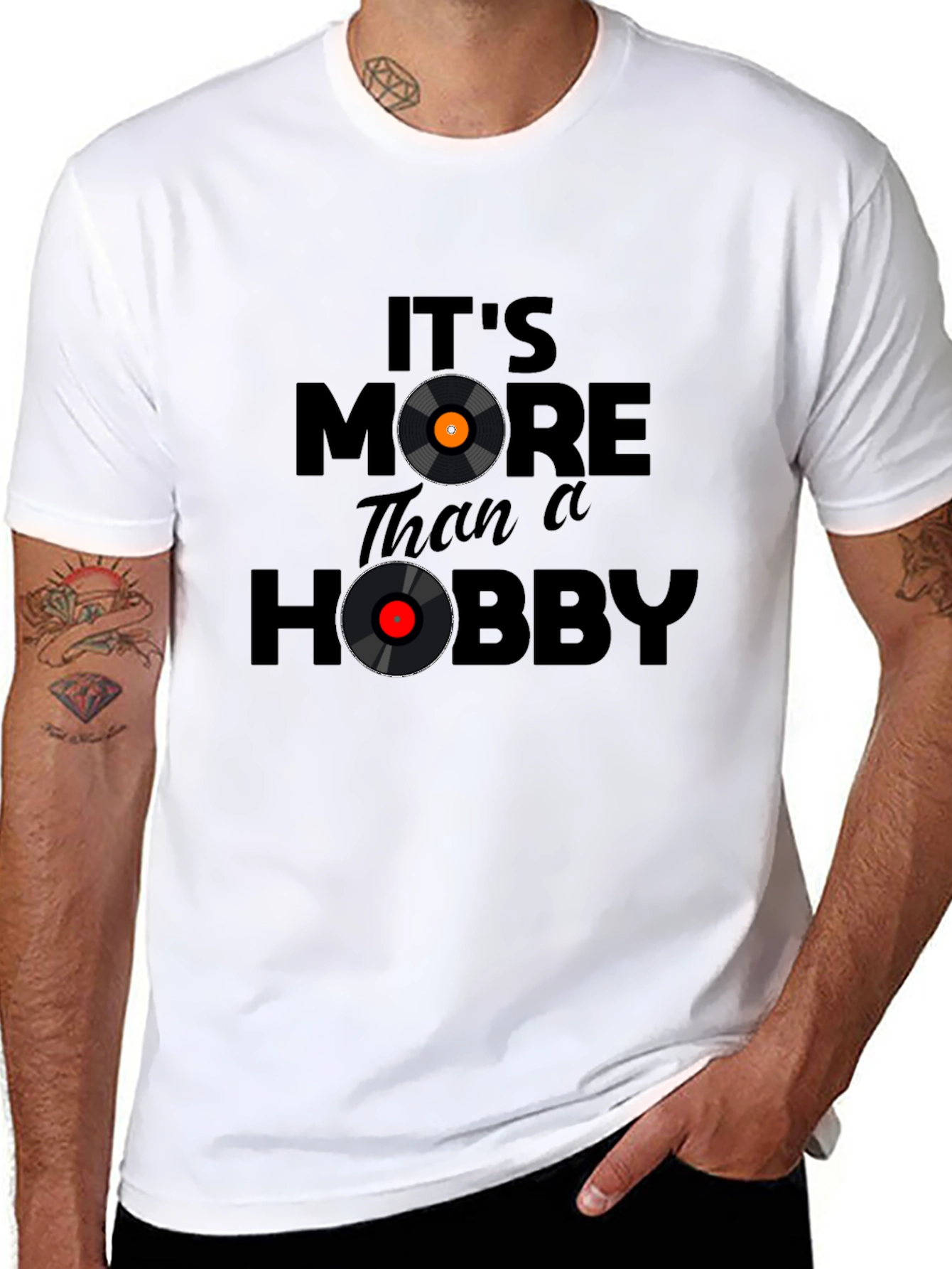 Black It's More Than a Hobby T-Shirt view 8