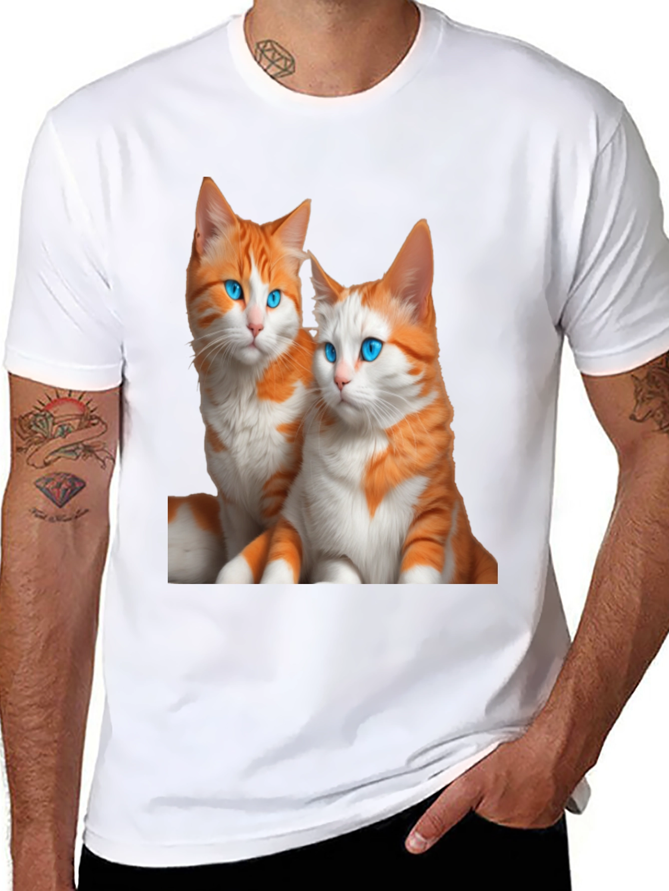 Black Cats Graphic T-Shirt view 8