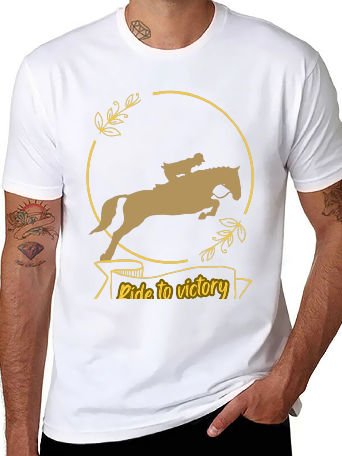 Ride to Victory Graphic T-Shirt - 8