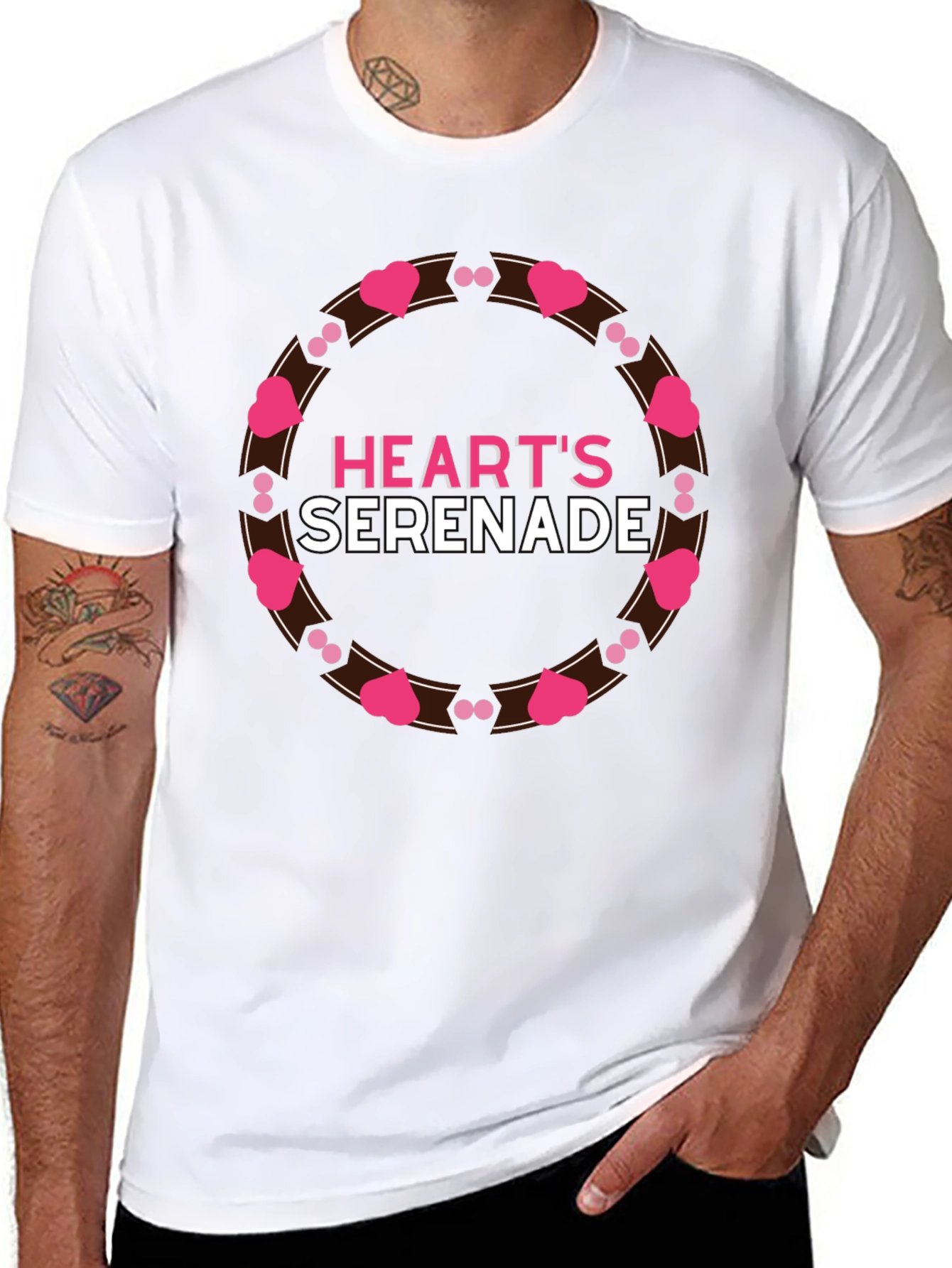 Black Heart's Serenade Graphic Tee - Unisex view 8