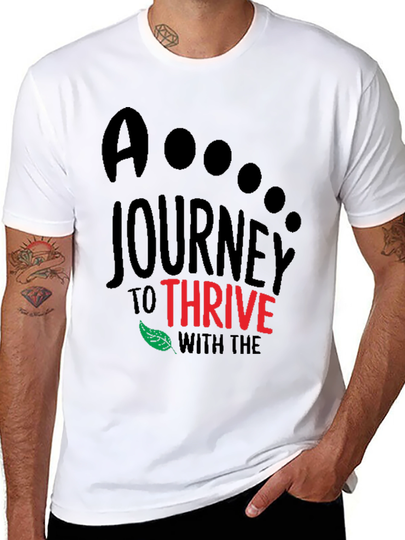 A Journey To Thrive Graphic Tee - 8