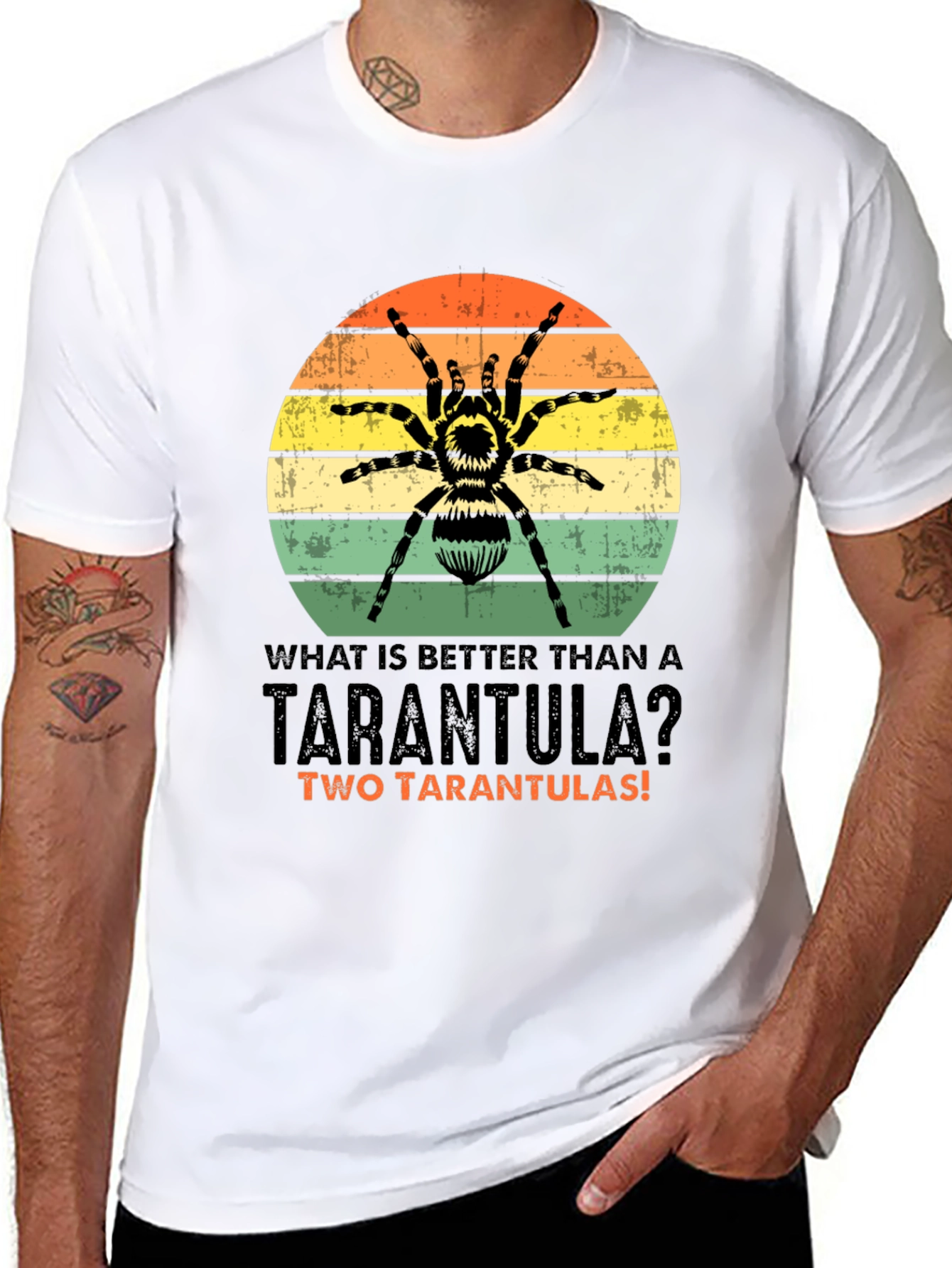 Black Tarantula Lover T-Shirt view 8