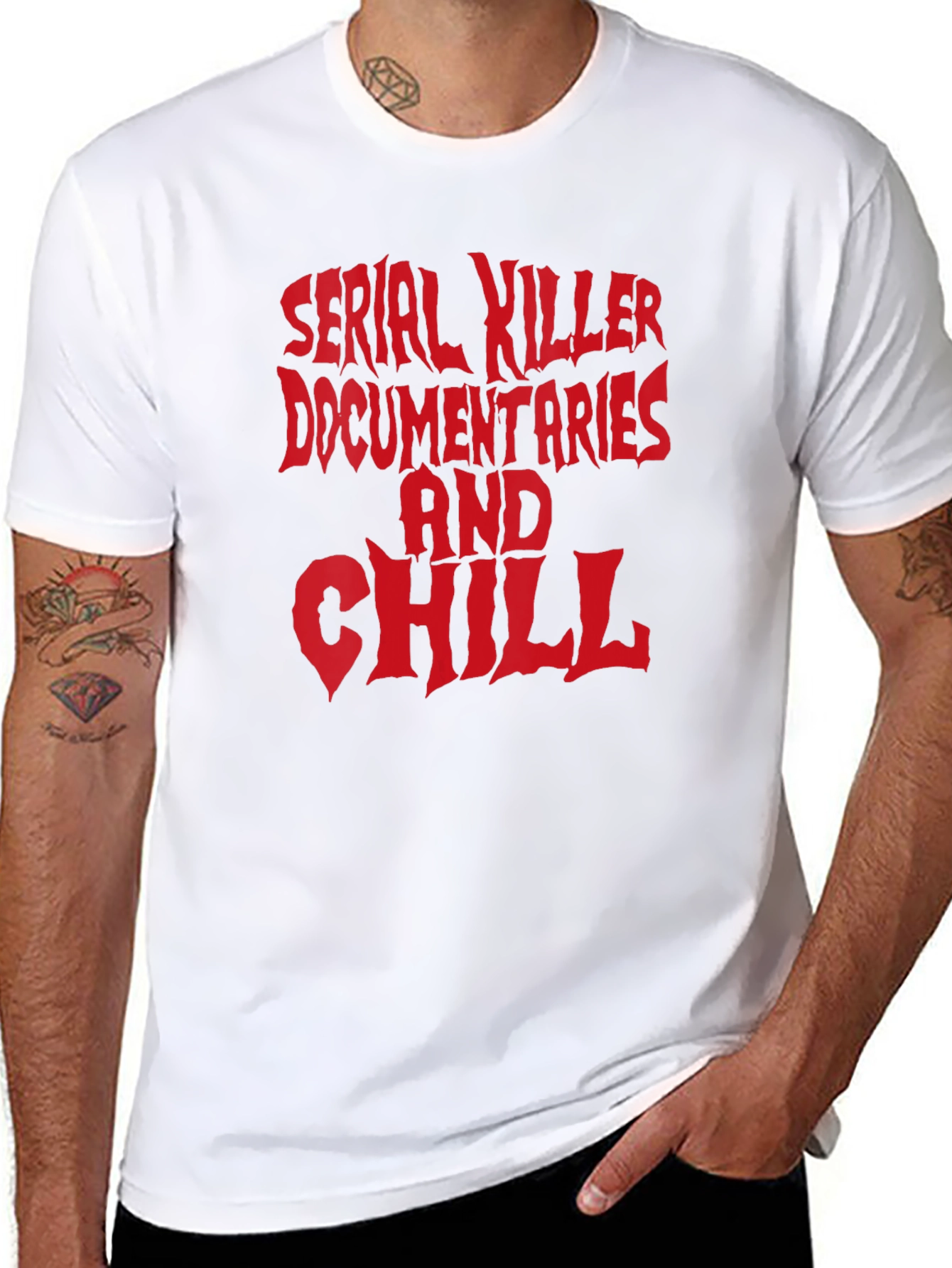 Serial Killer Documentaries and Chill Tee - 8