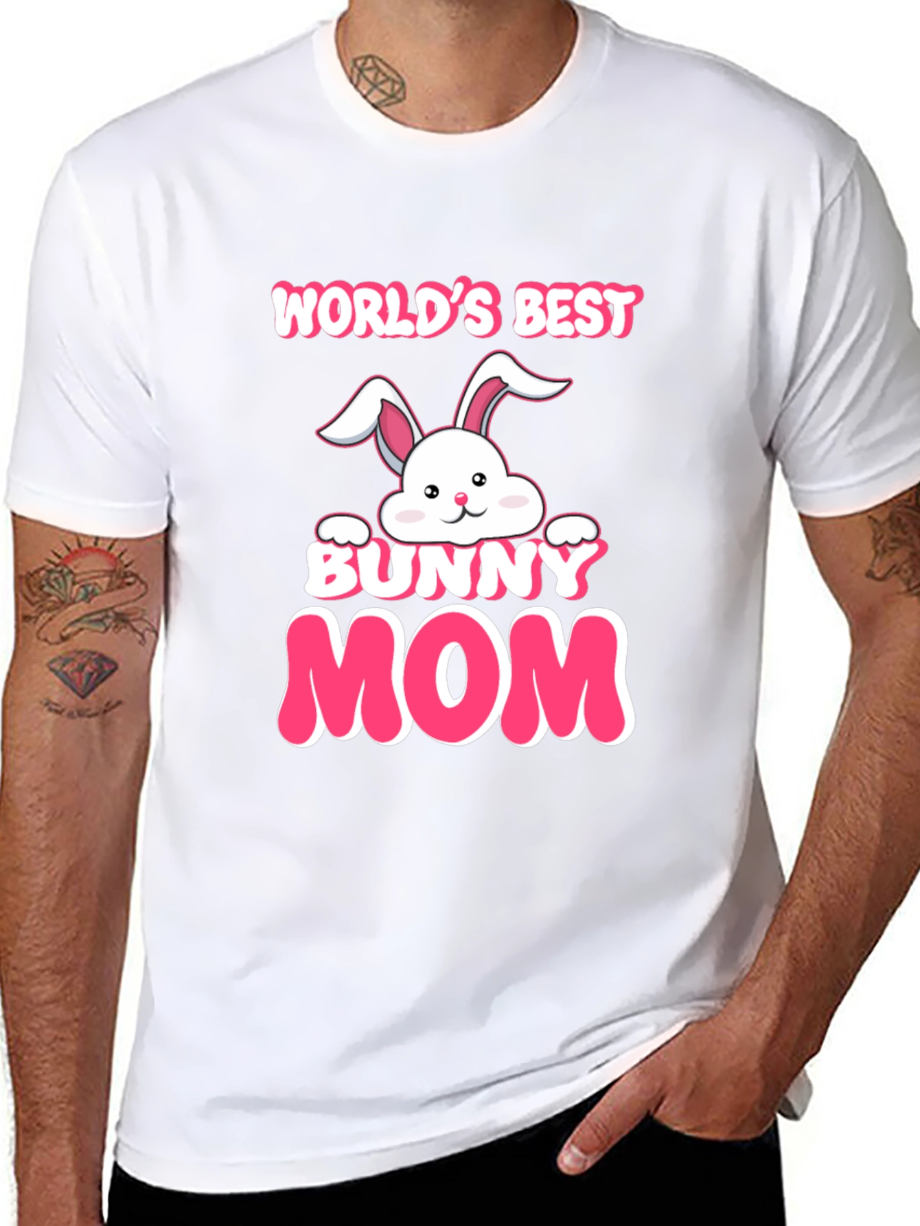 World's Best Bunny Mom T-Shirt - 8