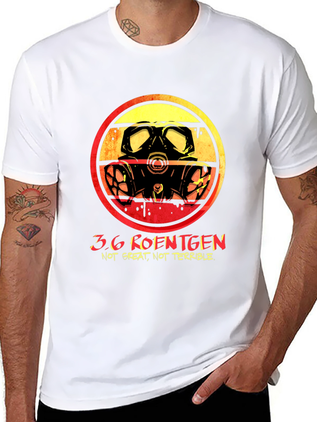 Black 3.6 Roentgen Graphic Tee - Not Great, Not Terrible view 8