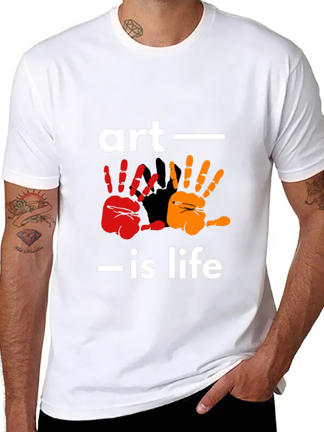 Black Art is Life Graphic Tee view 8