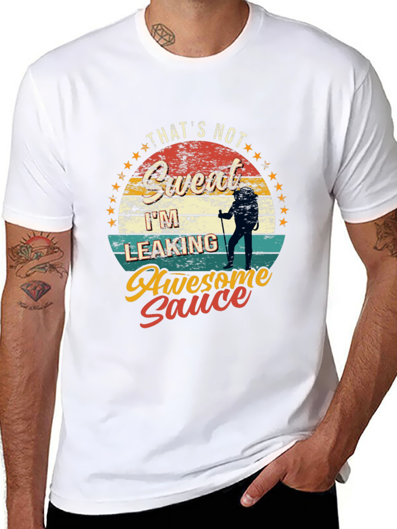 Black Awesome Sauce T-Shirt view 8