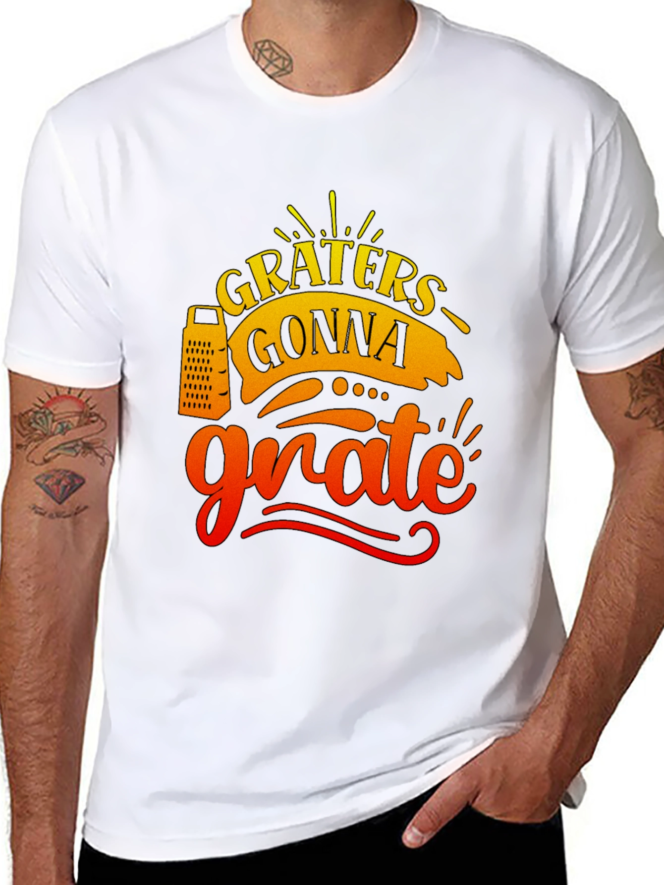 Black Graters Gonna Grate T-Shirt - Black view 8